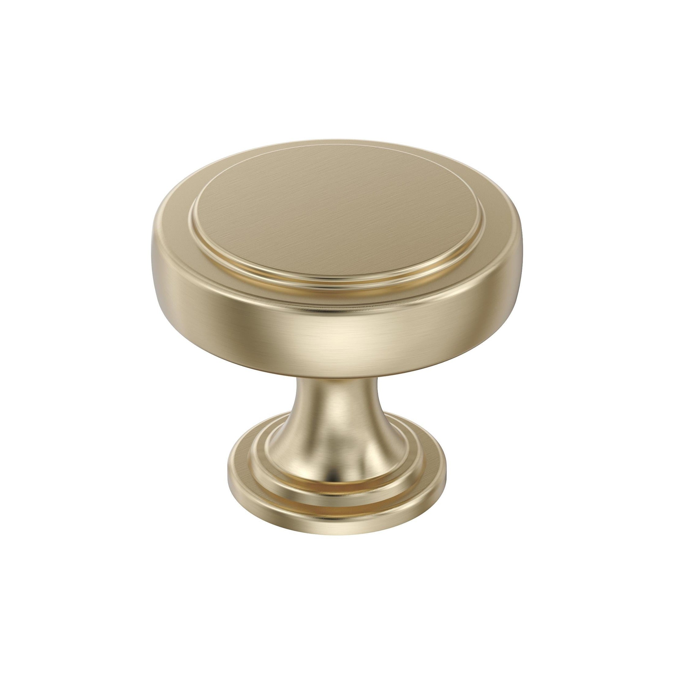 Exceed 13/8 inch (35mm) Diameter Golden Champagne Cabinet Knob