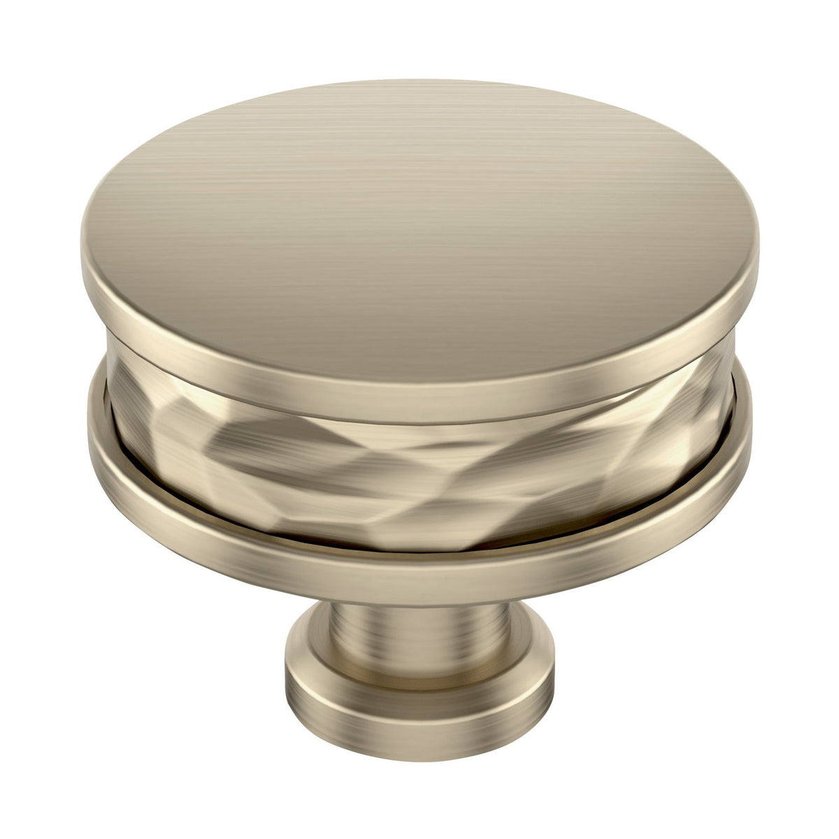 Fairfax 1-1/2 inch (38mm) Diameter Golden Champagne Cabinet Knob