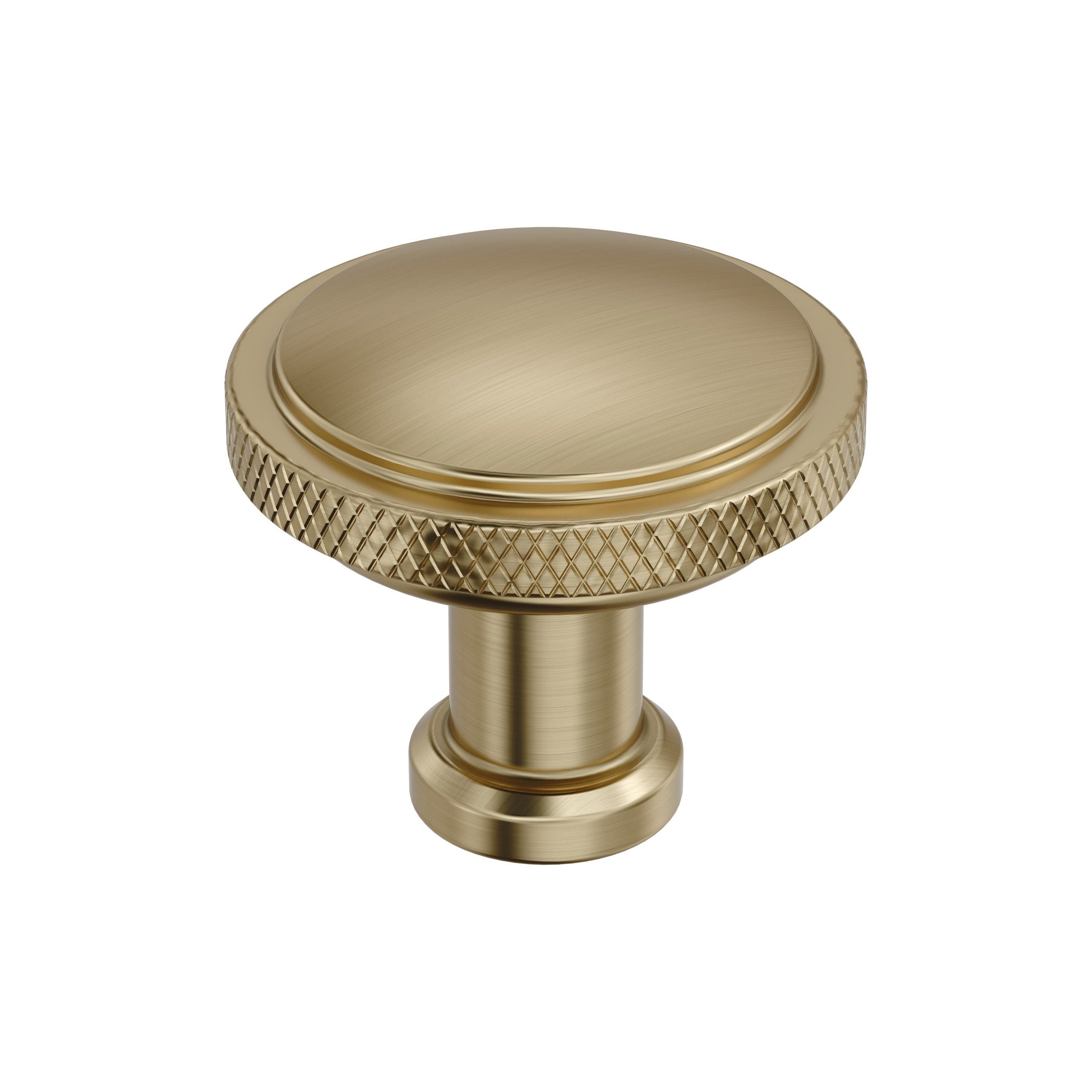Faraday 11/4 inch (32mm) Diameter Golden Champagne Cabinet Knob