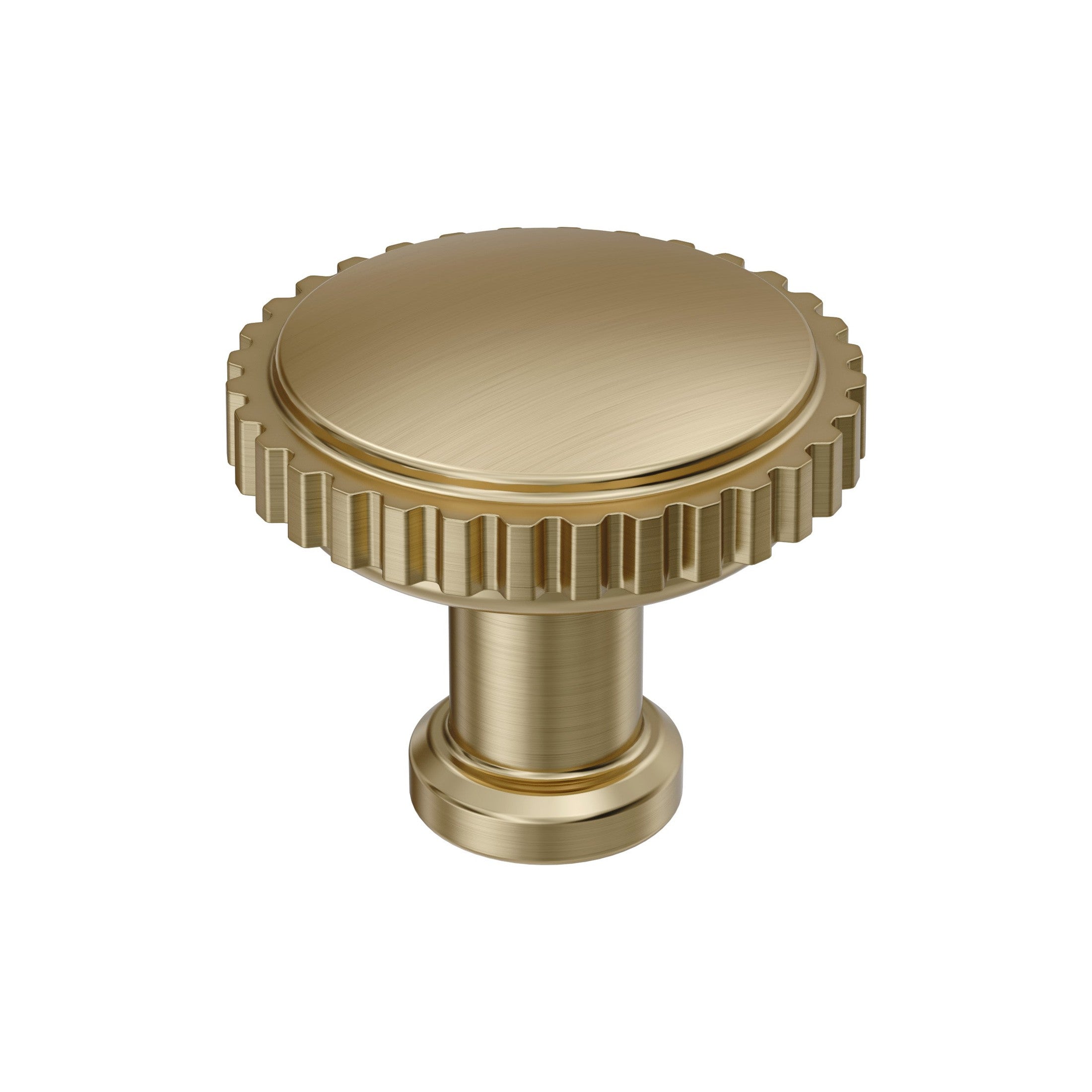 Farewind 11/4 inch (32mm) Diameter Golden Champagne Cabinet Knob