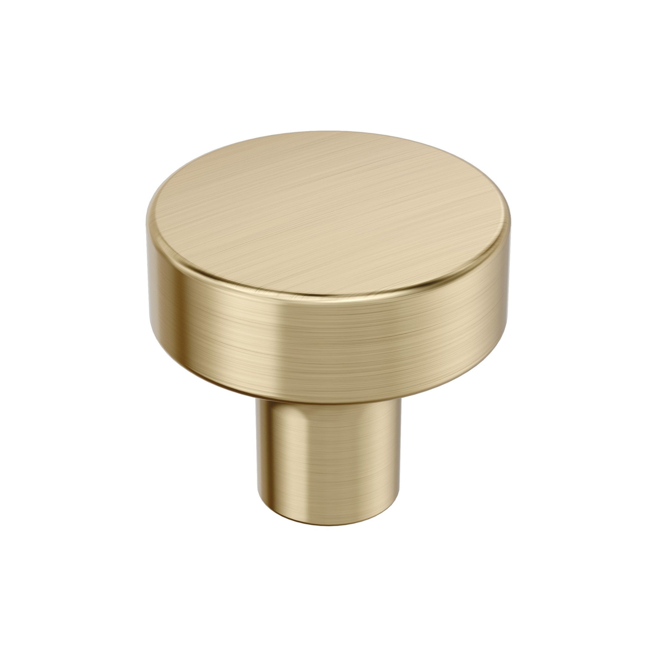 Merced 11/4 inch (32mm) Diameter Golden Champagne Cabinet Knob