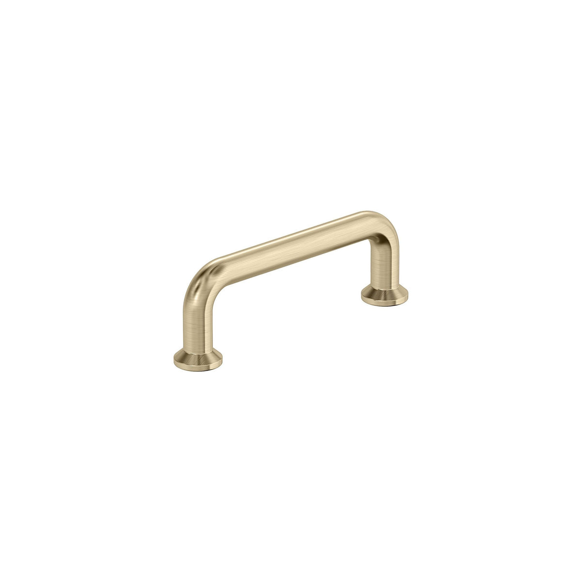 Factor 3 inch (76mm) CentertoCenter Golden Champagne Cabinet Pull