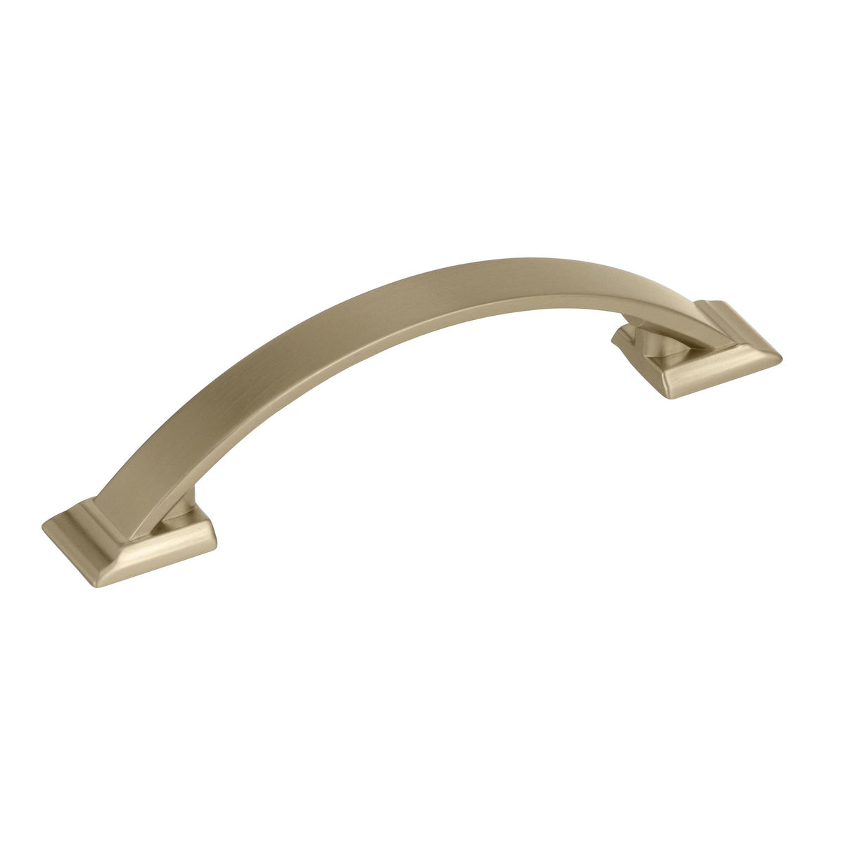 Candler 33/4 inch (96mm) CentertoCenter Golden Champagne Cabinet Pull