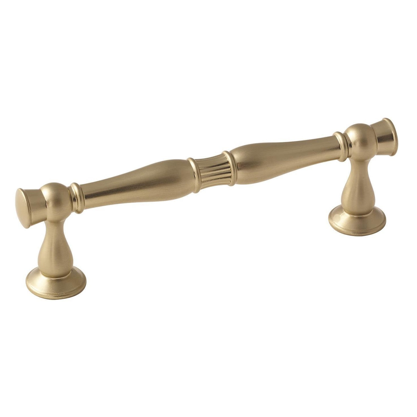Crawford 33/4 inch (96mm) CentertoCenter Golden Champagne Cabinet Pull