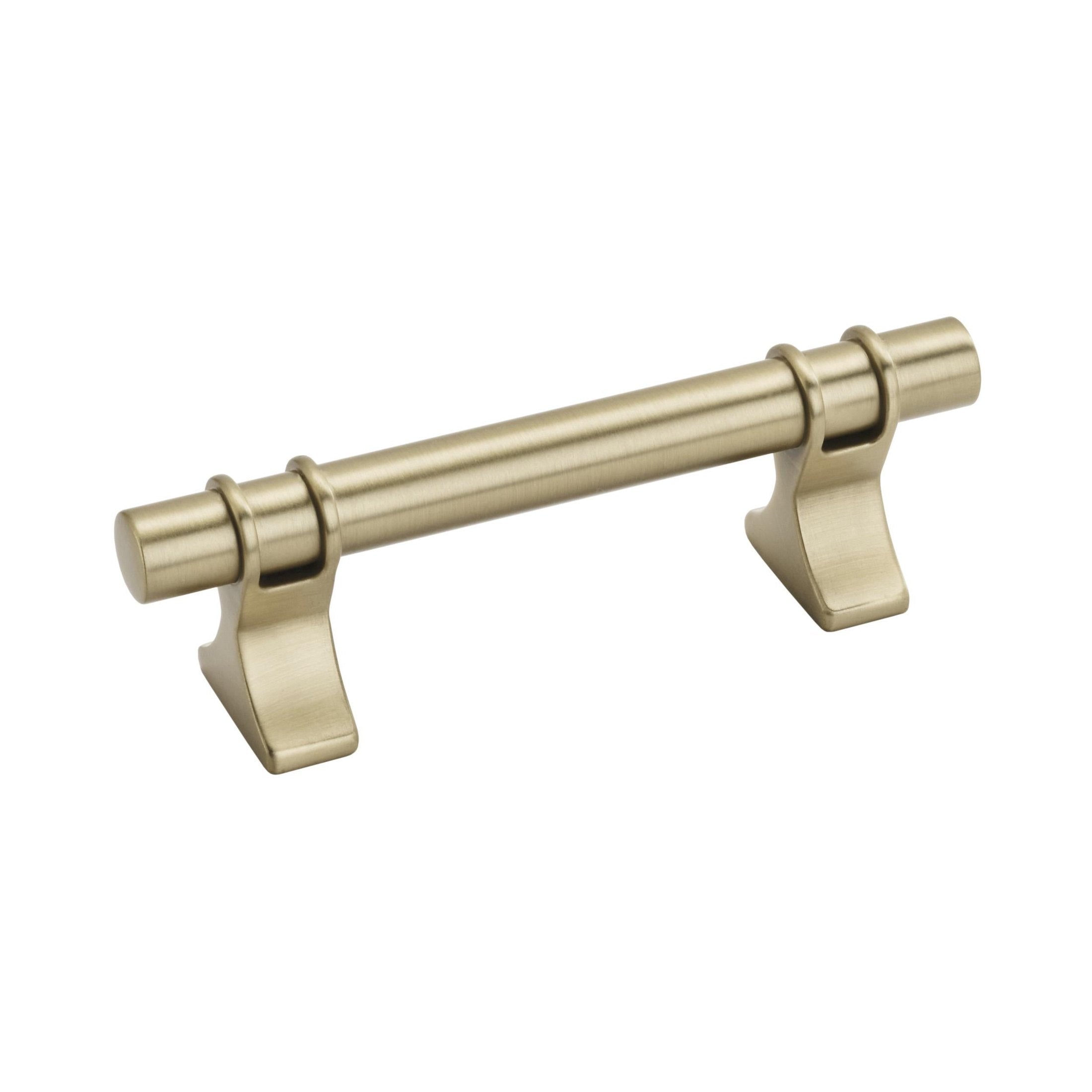 Davenport 3 inch (76mm) CentertoCenter Golden Champagne Cabinet Pull