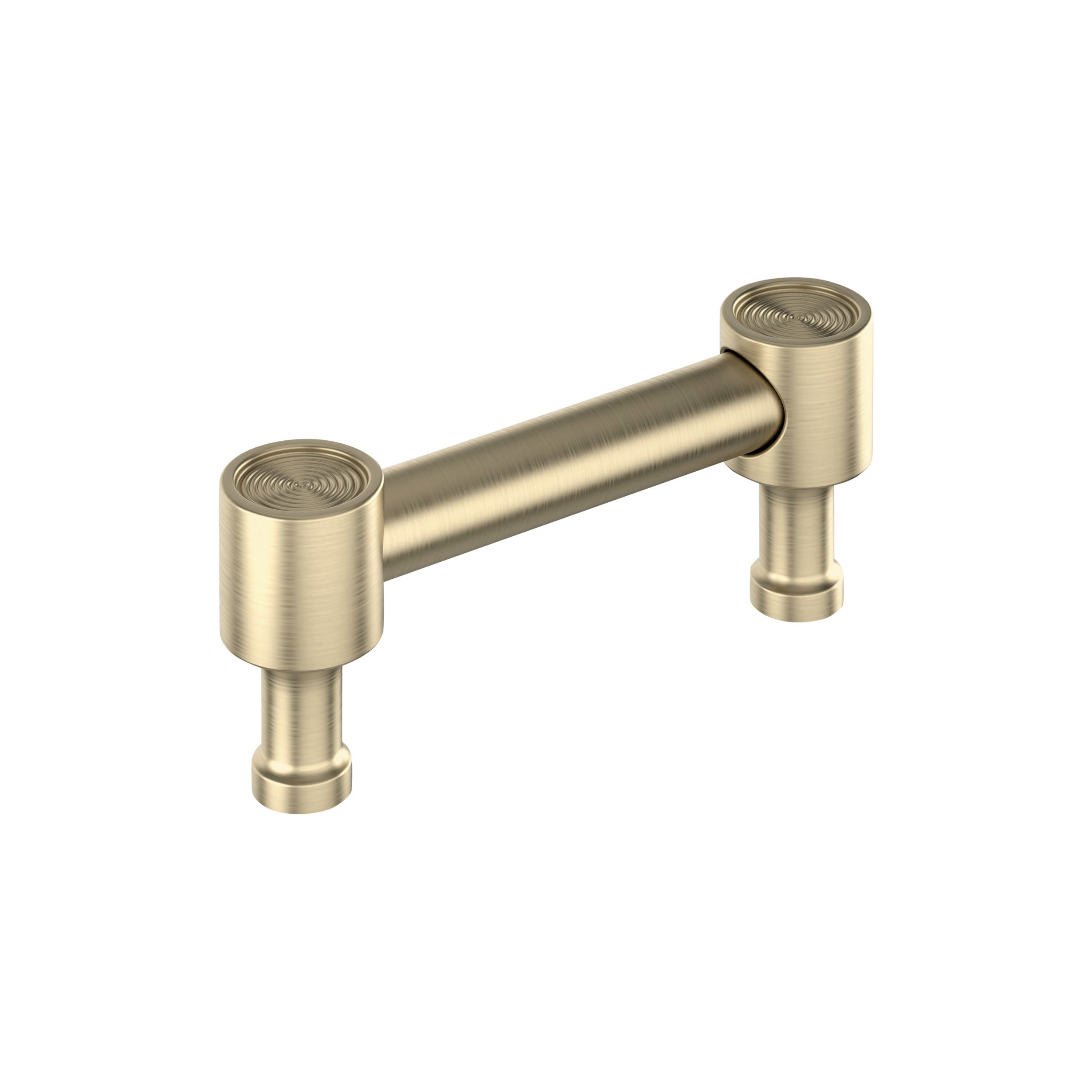 Dupont Circle 3 inch (76mm) Center-to-Center Golden Champagne Cabinet Pull