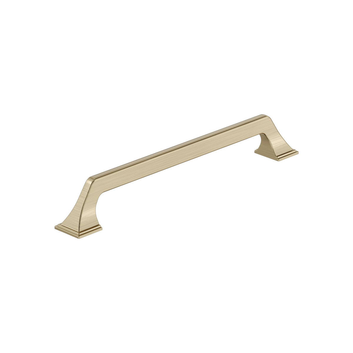 Exceed 79/16 inch (192mm) CentertoCenter Golden Champagne Cabinet Pull