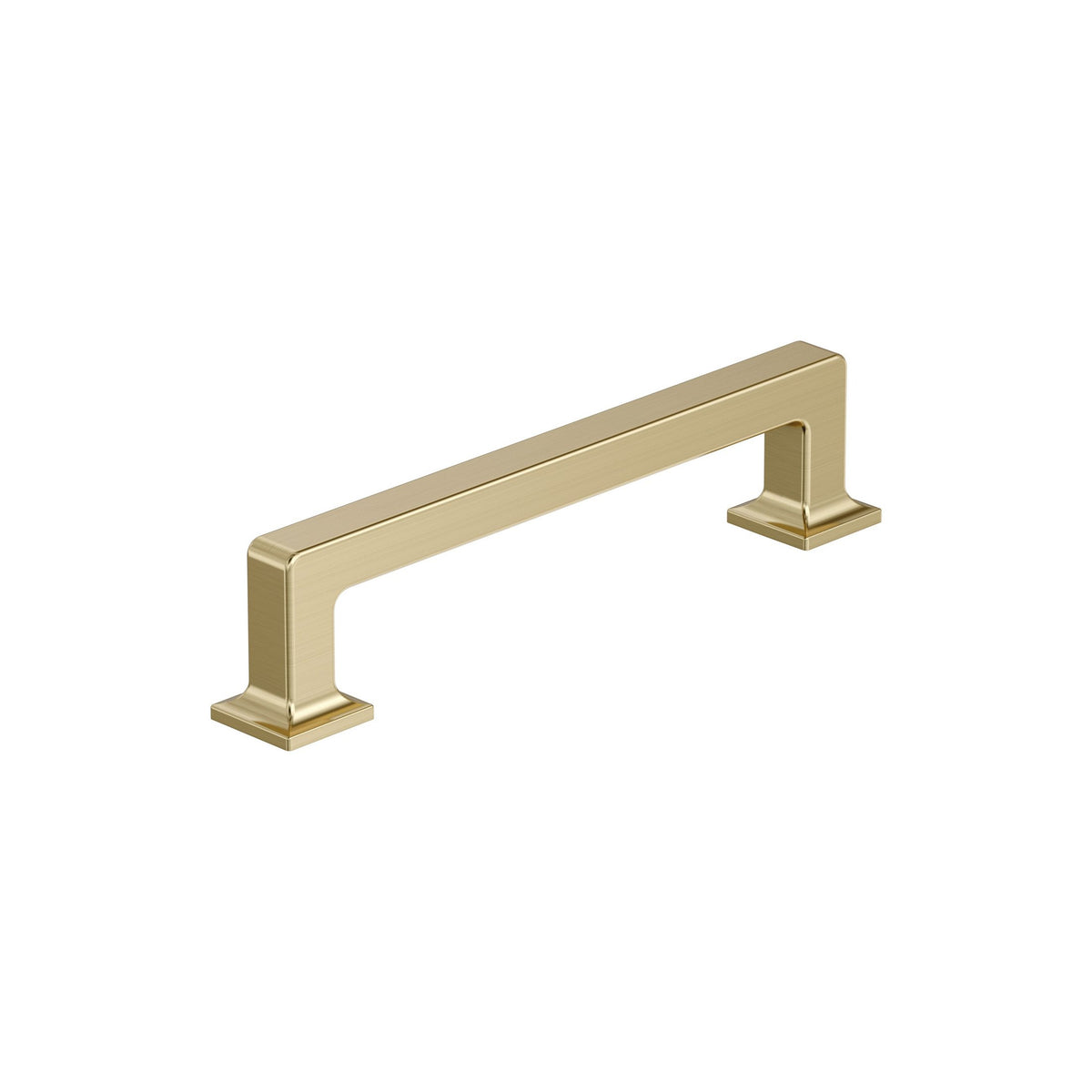 Lintel 51/16 inch (128mm) CentertoCenter Golden Champagne Cabinet Pull