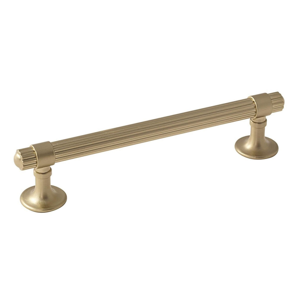 Sea Grass 51/16 inch (128mm) CentertoCenter Golden Champagne Cabinet Pull