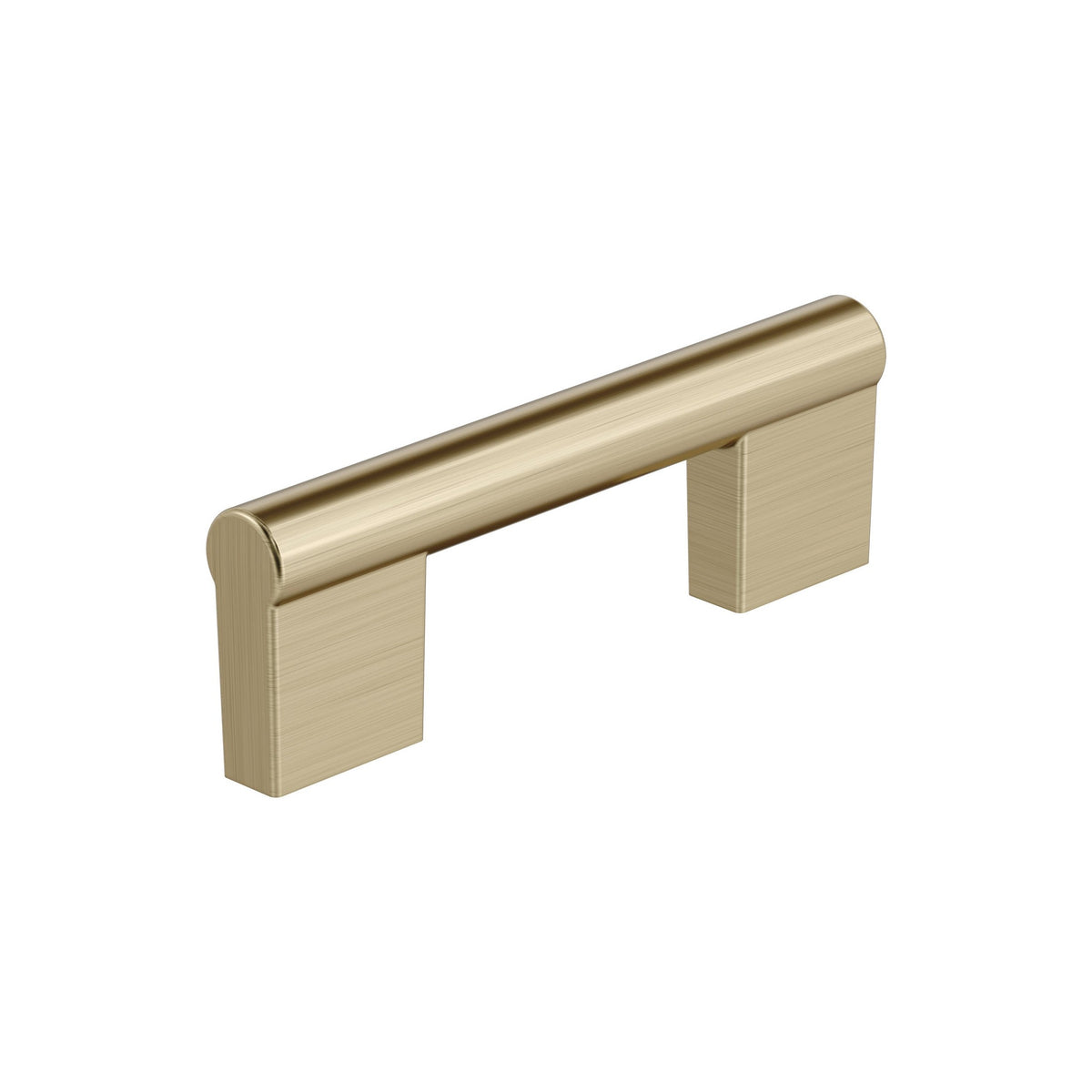 Versa 3 inch (76mm) CentertoCenter Golden Champagne Cabinet Pull