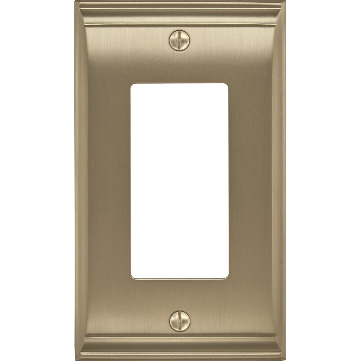 Candler 1 Rocker Golden Champagne Wall Plate