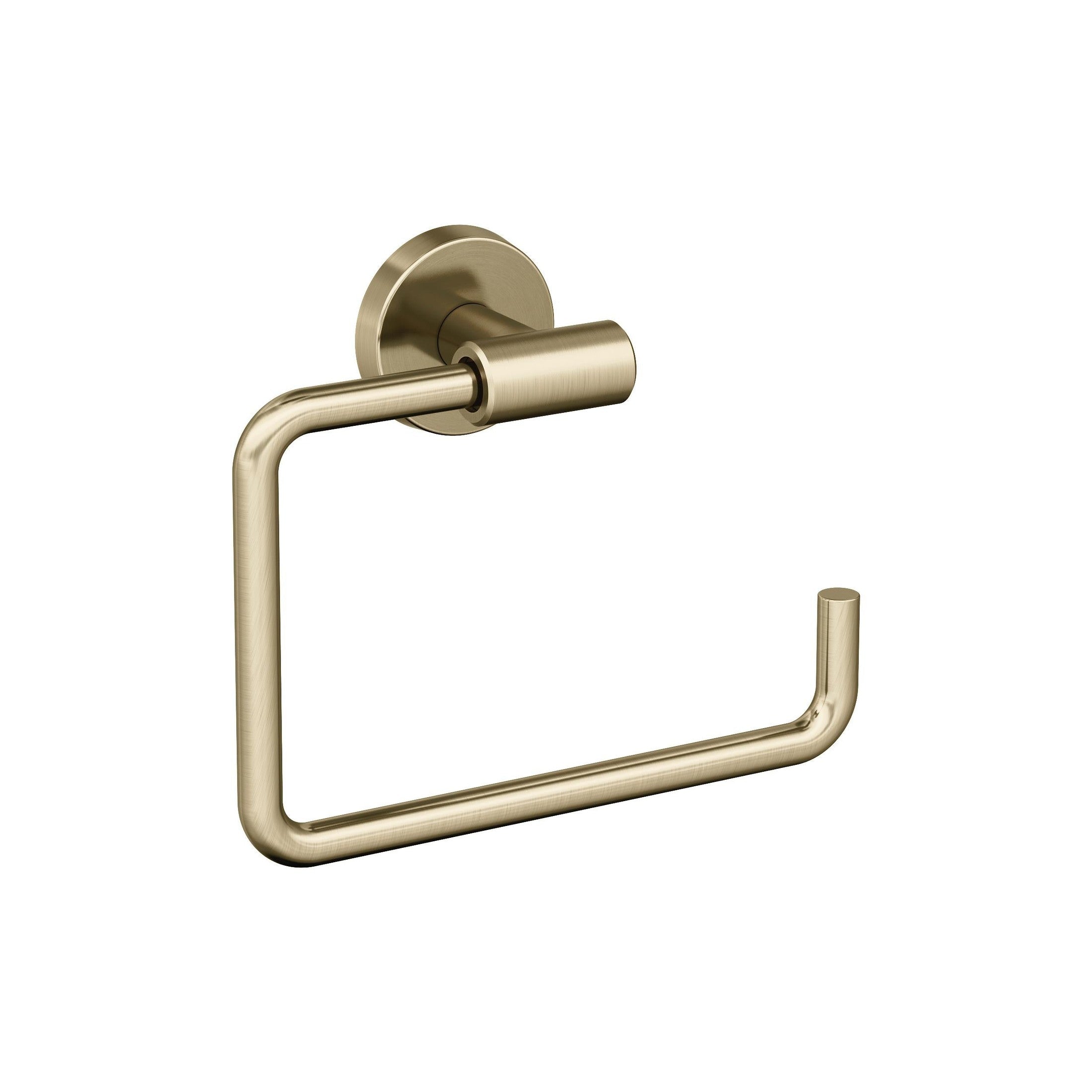 Arrondi Golden Champagne Open Towel Ring