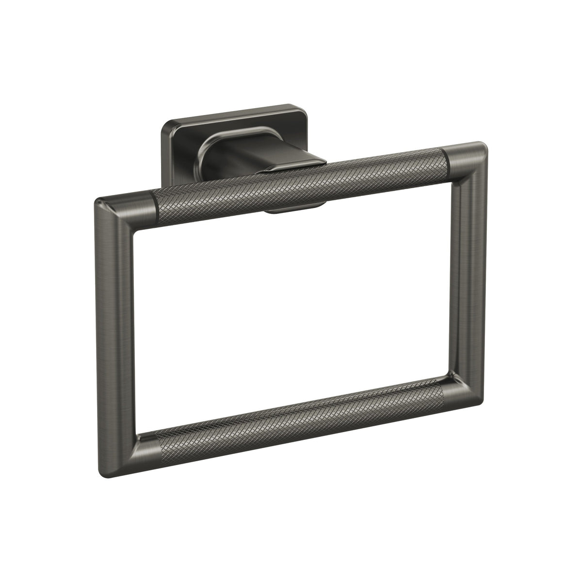 Bronx Gunmetal Closed Towel Ring