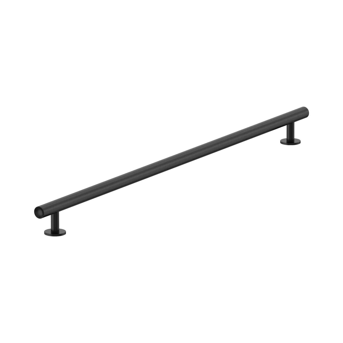Radius 24 inch (610mm) CentertoCenter Matte Black Appliance Pull