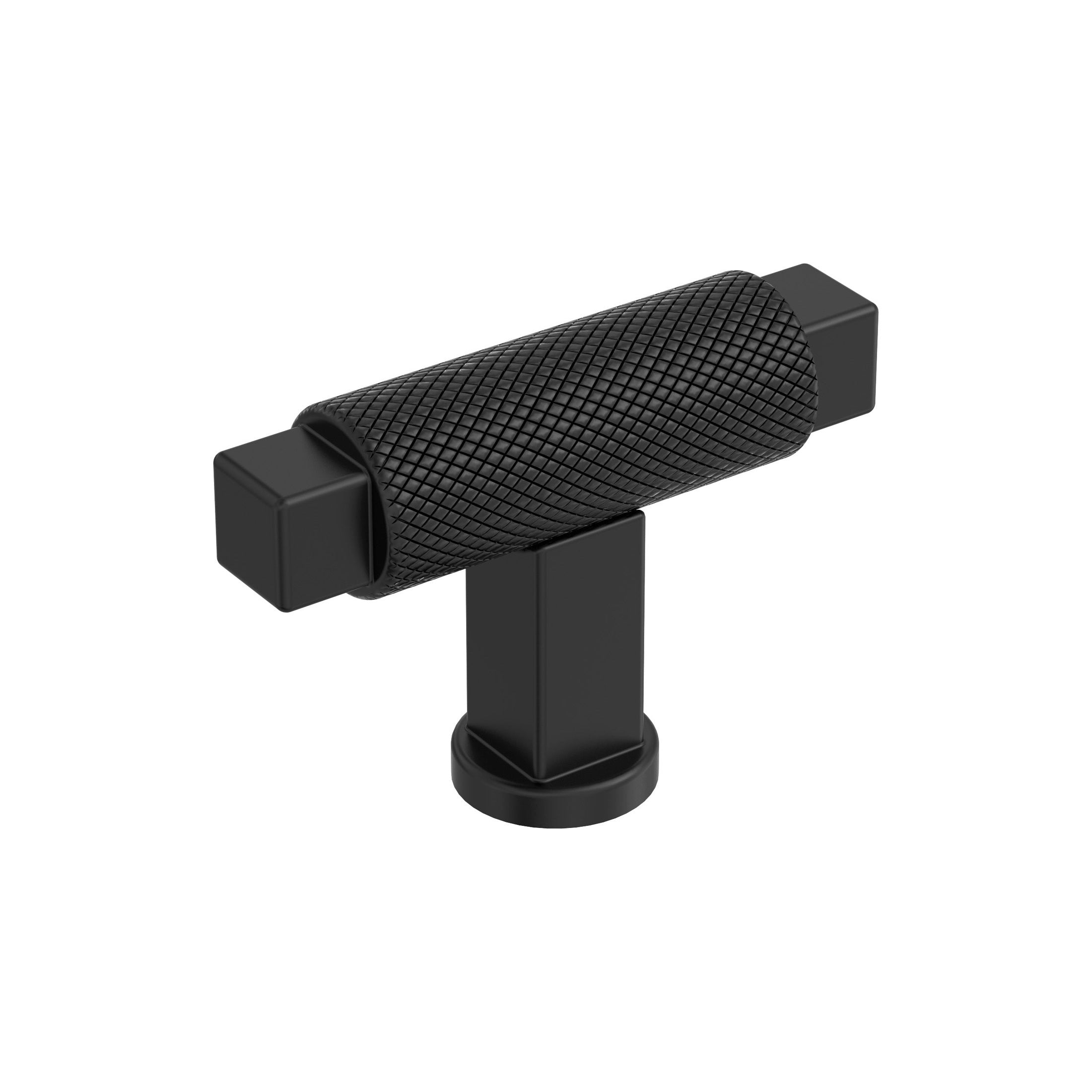 Balata 2 inch (51mm) Length Matte Black Cabinet Knob
