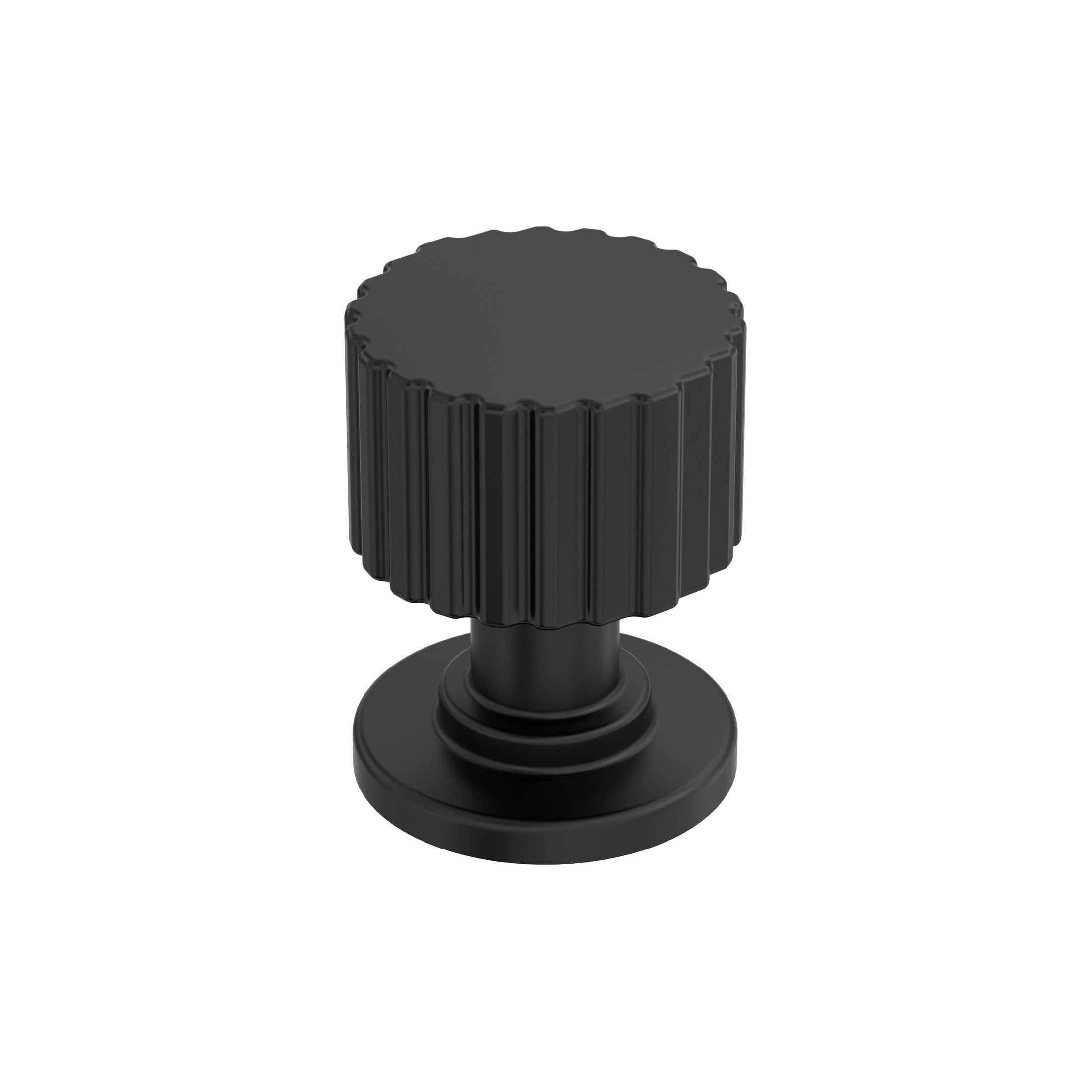 Ballard 1 inch (25mm) Diameter Matte Black Cabinet Knob