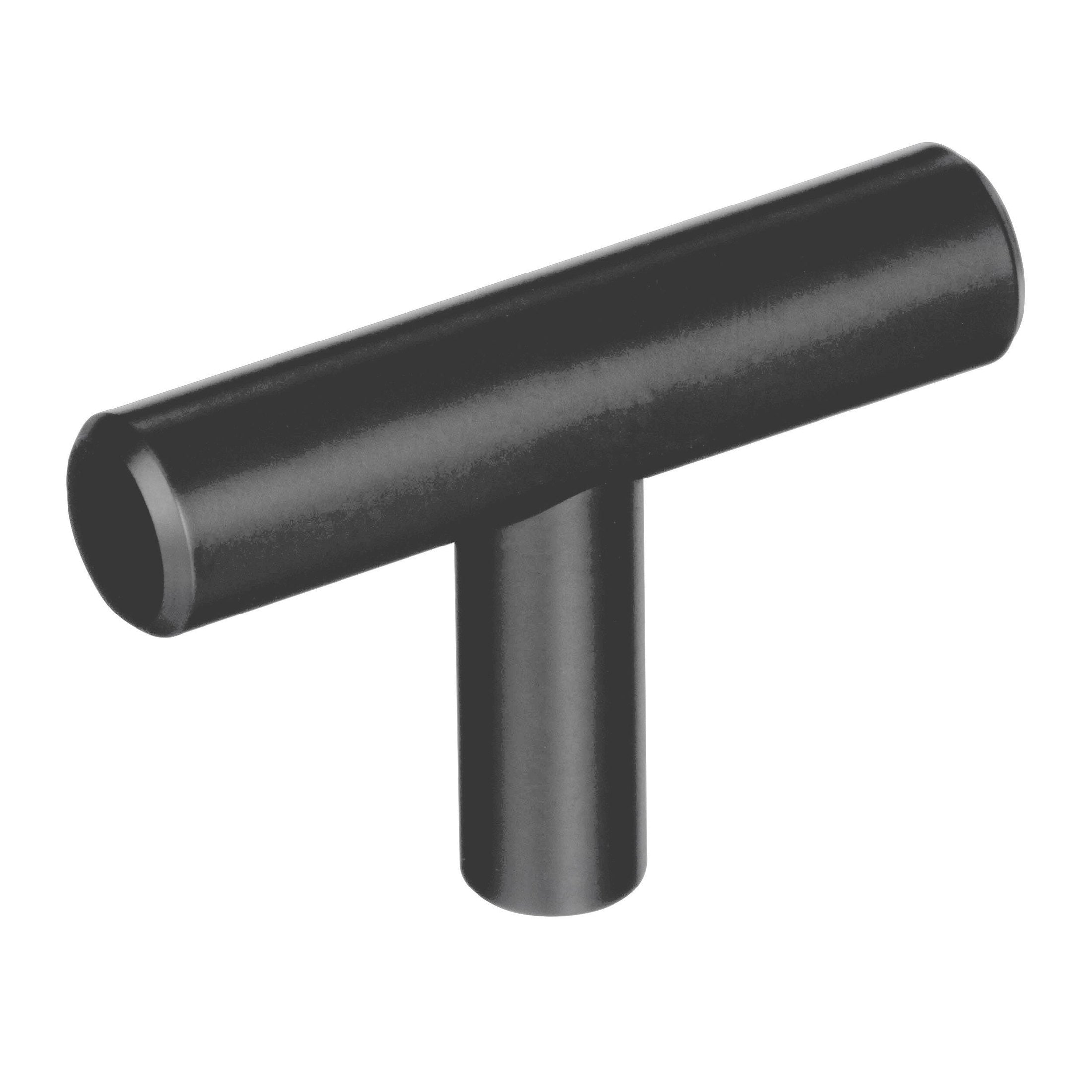Bar Pulls 115/16 inch (49mm) Length Matte Black Cabinet Knob