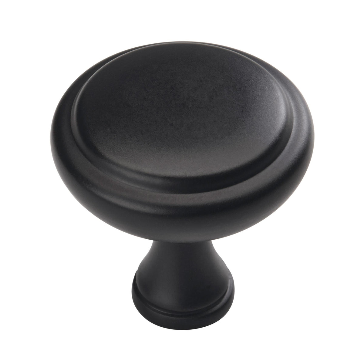 Arden 11/4 inch (32mm) Diameter Matte Black Cabinet Knob