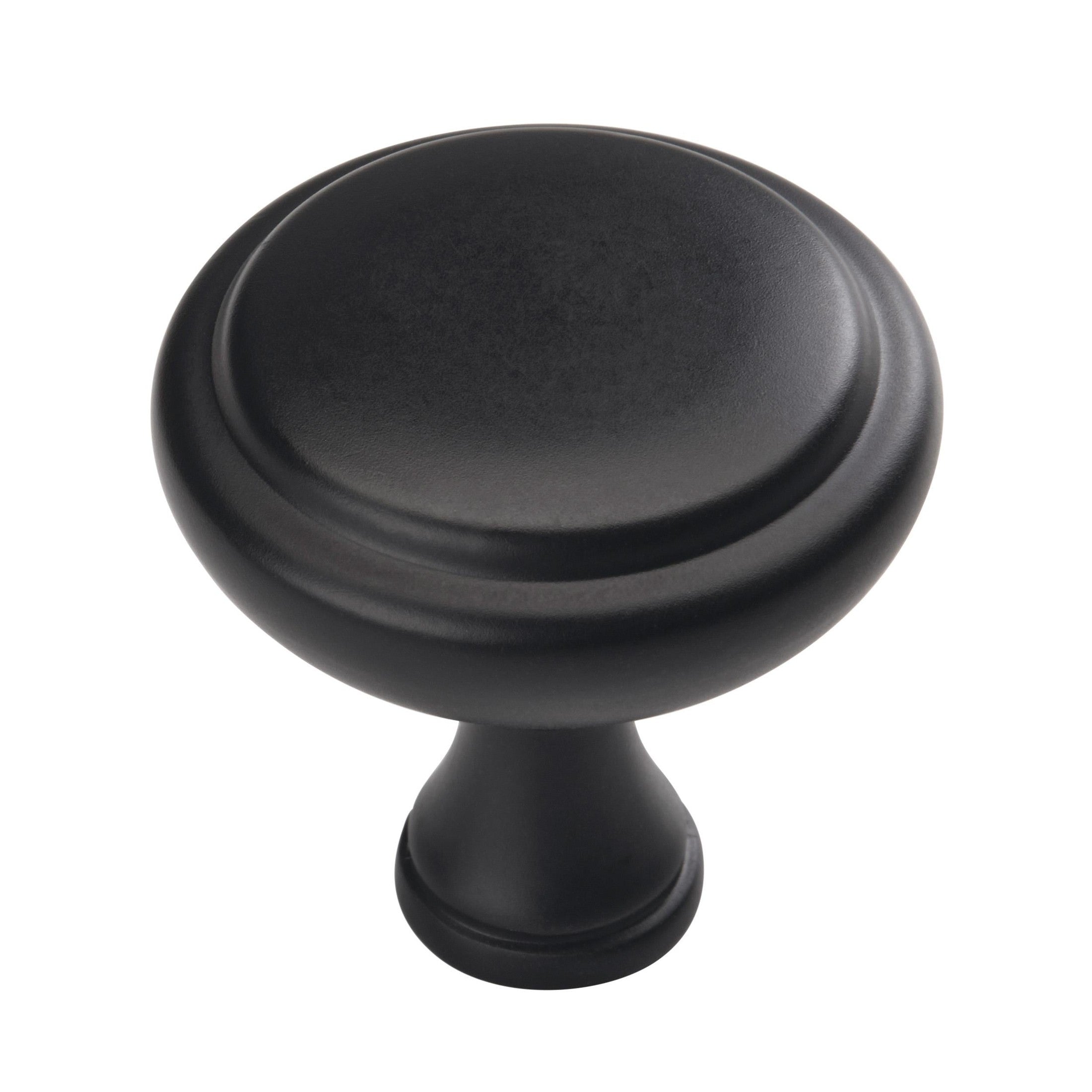 Arden 11/4 inch (32mm) Diameter Matte Black Cabinet Knob