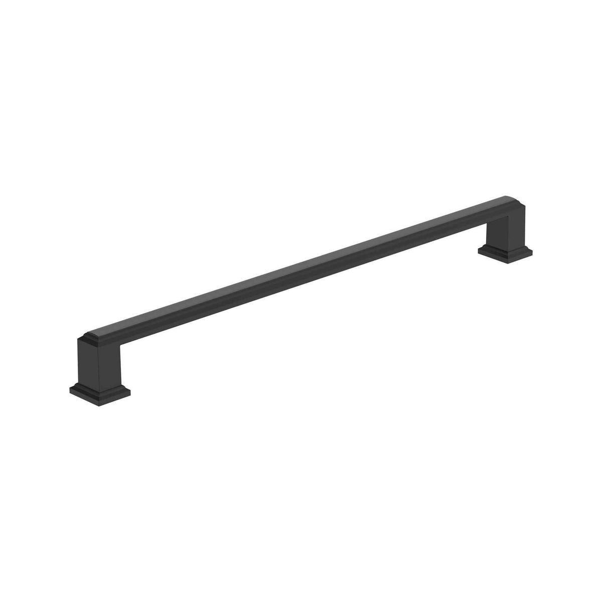 Appoint 101/16 inch (256mm) CentertoCenter Matte Black Cabinet Pull