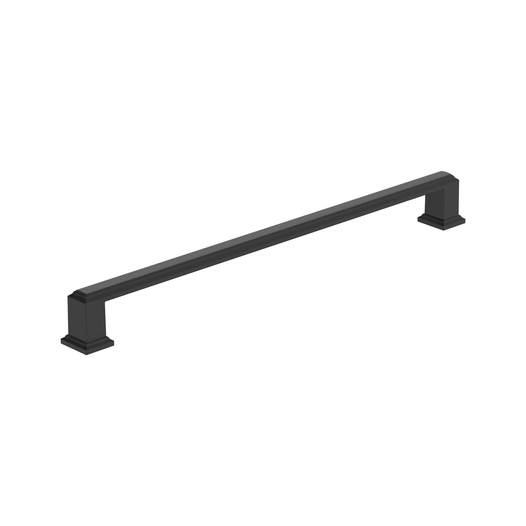 Appoint 101/16 inch (256mm) CentertoCenter Matte Black Cabinet Pull