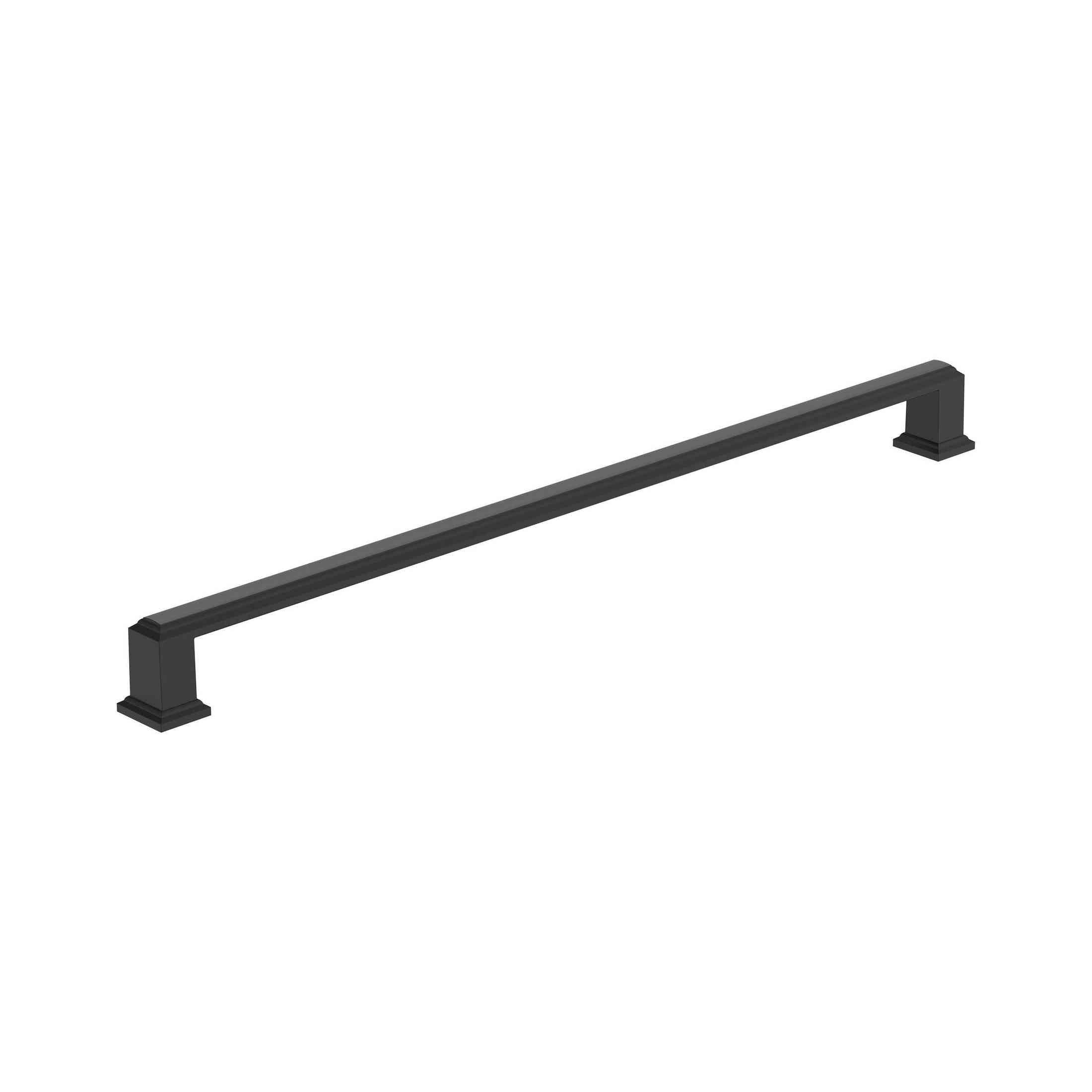 Appoint 125/8 inch (320mm) CentertoCenter Matte Black Cabinet Pull