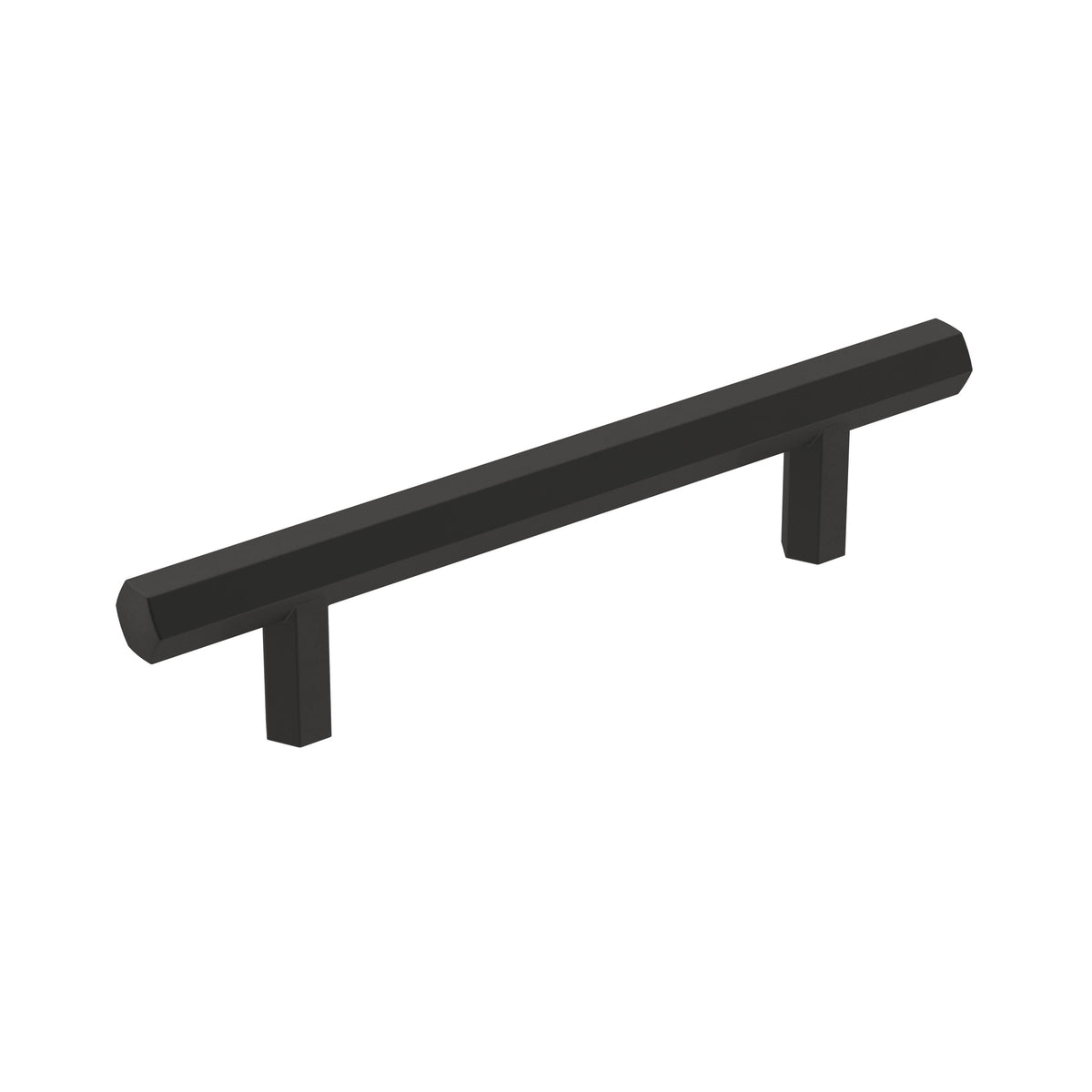 Caliber 33/4 inch (96mm) CentertoCenter Matte Black Cabinet Pull