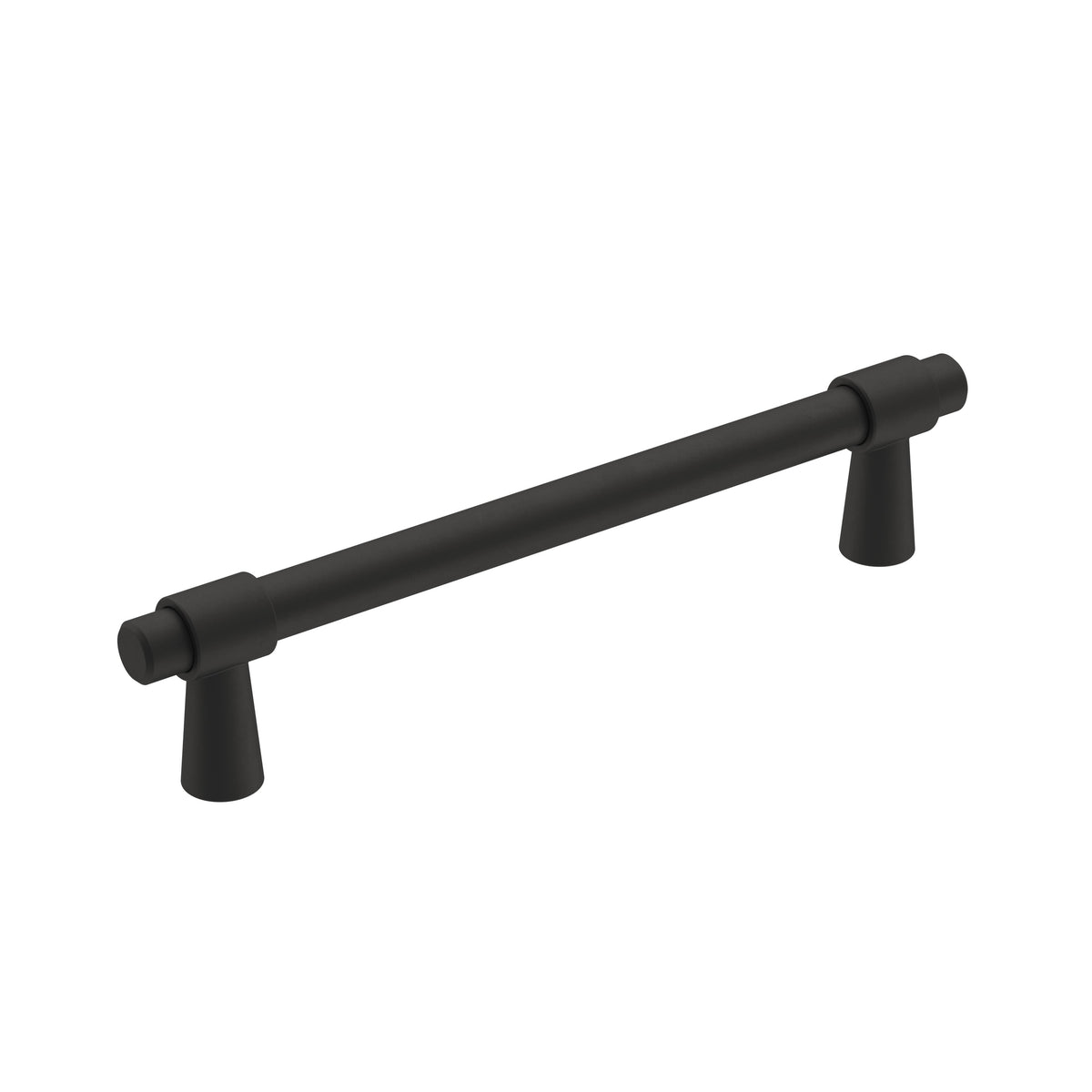 Destine 51/16 inch (128mm) CentertoCenter Matte Black Cabinet Pull