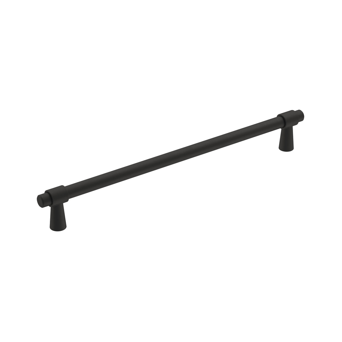 Destine 813/16 inch (224mm) CentertoCenter Matte Black Cabinet Pull