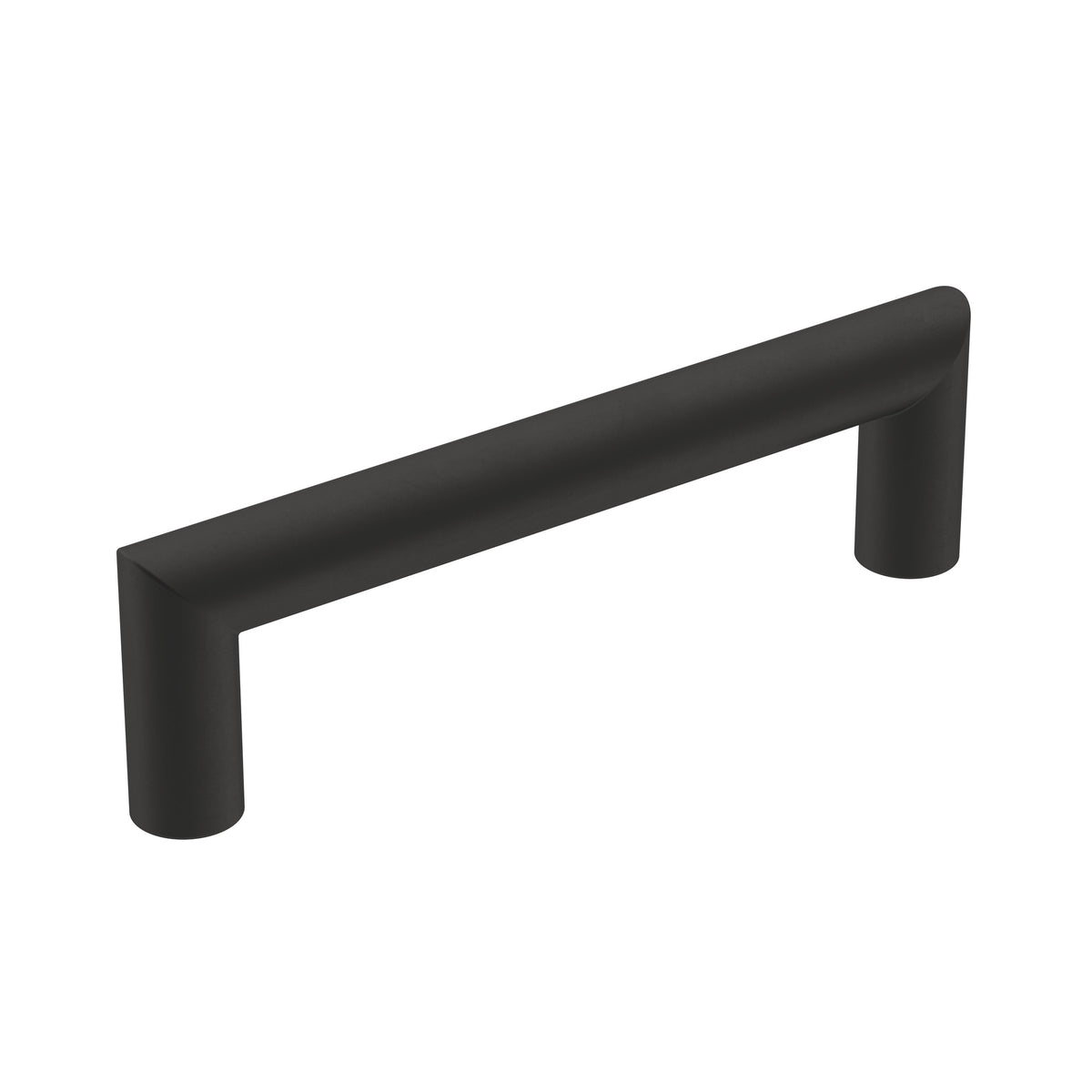 Revolve 33/4 inch (96mm) CentertoCenter Matte Black Cabinet Pull