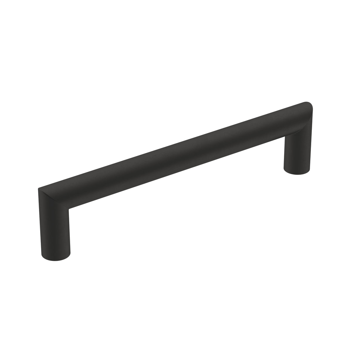 Revolve 51/16 inch (128mm) CentertoCenter Matte Black Cabinet Pull