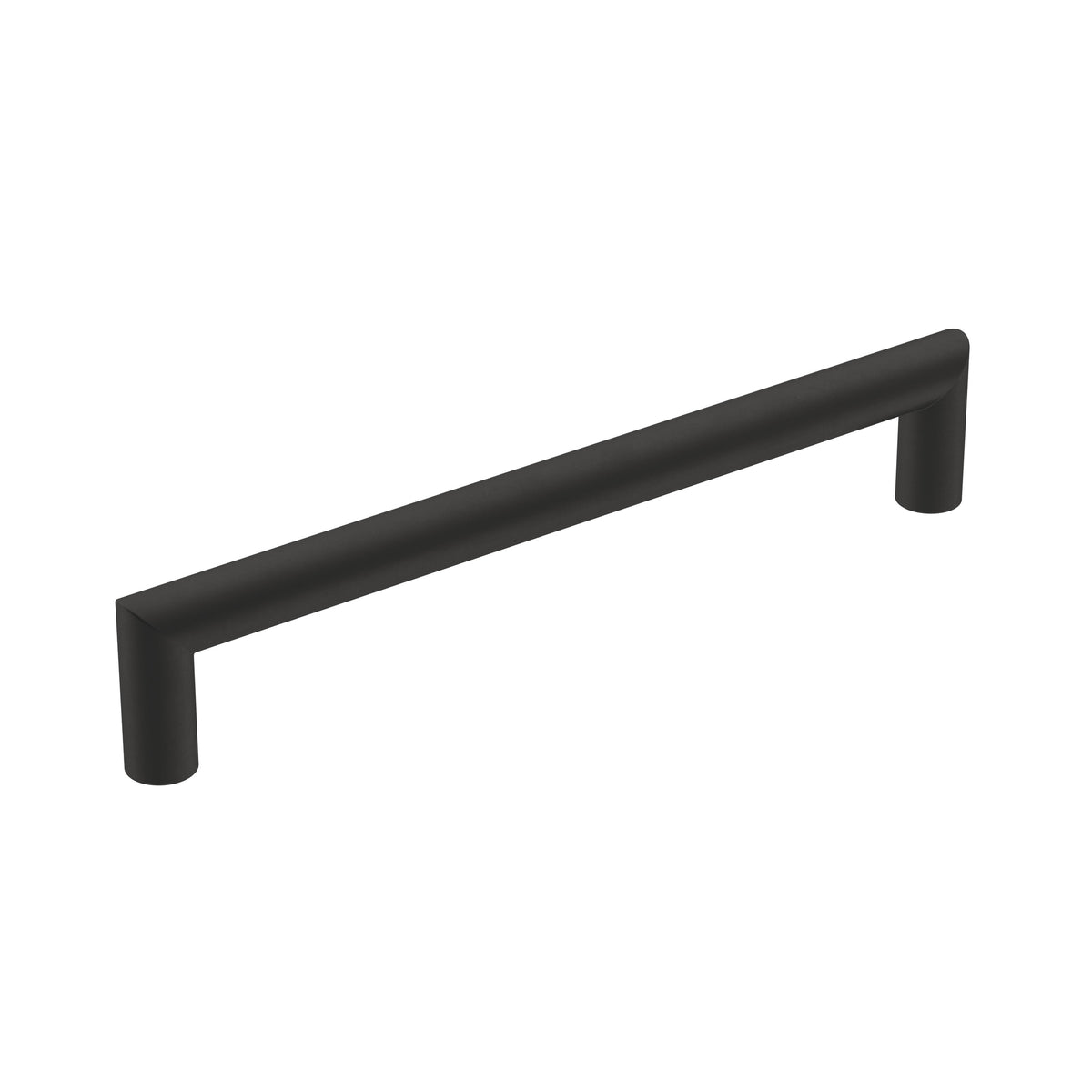 Revolve 65/16 inch (160mm) CentertoCenter Matte Black Cabinet Pull