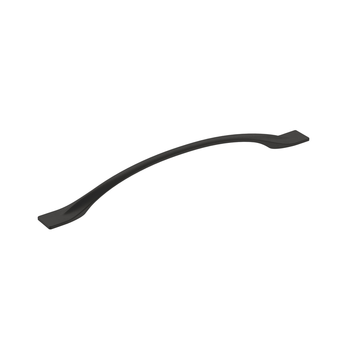 Uprise 813/16 inch (224mm) CentertoCenter Matte Black Cabinet Pull