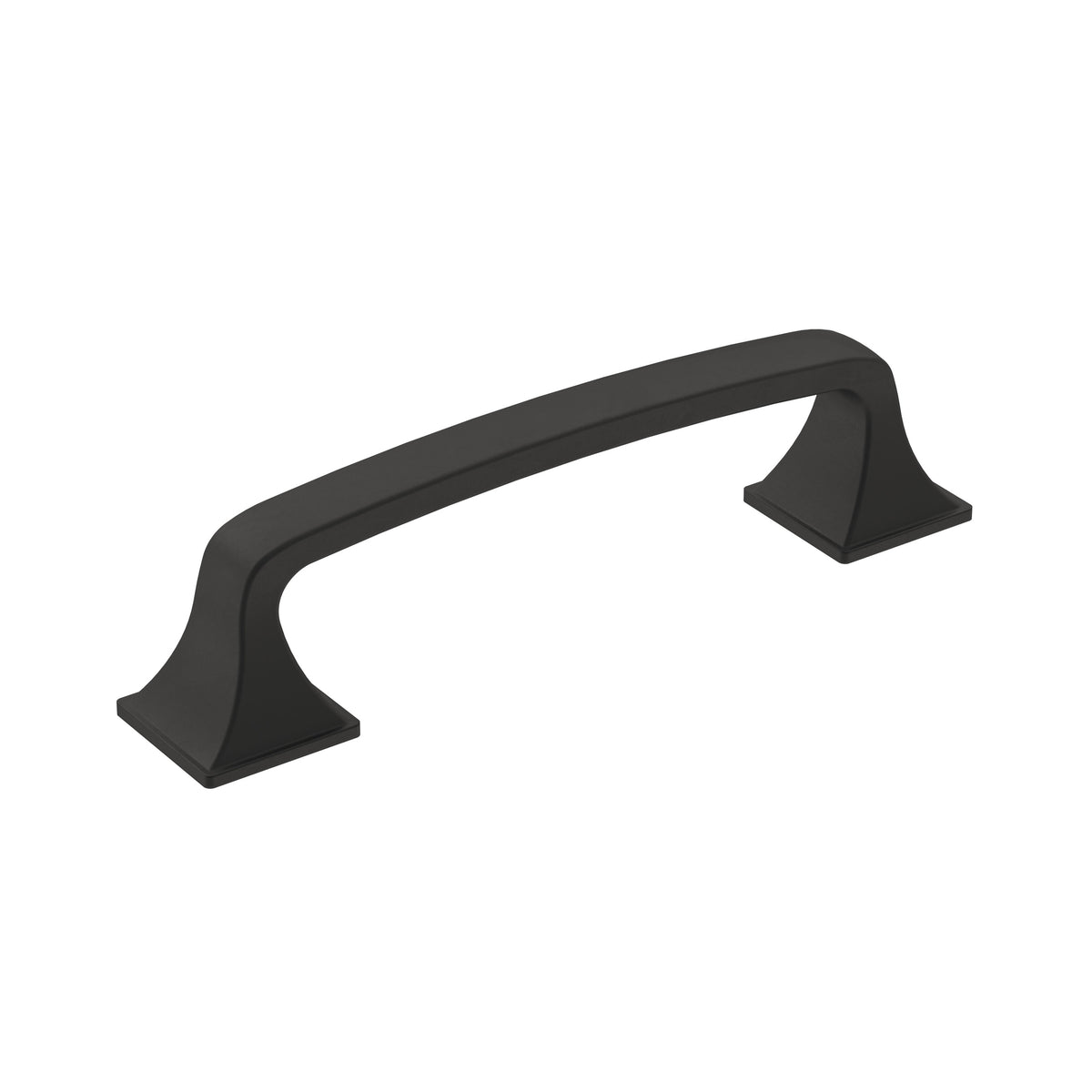 Ville 33/4 inch (96mm) CentertoCenter Matte Black Cabinet Pull