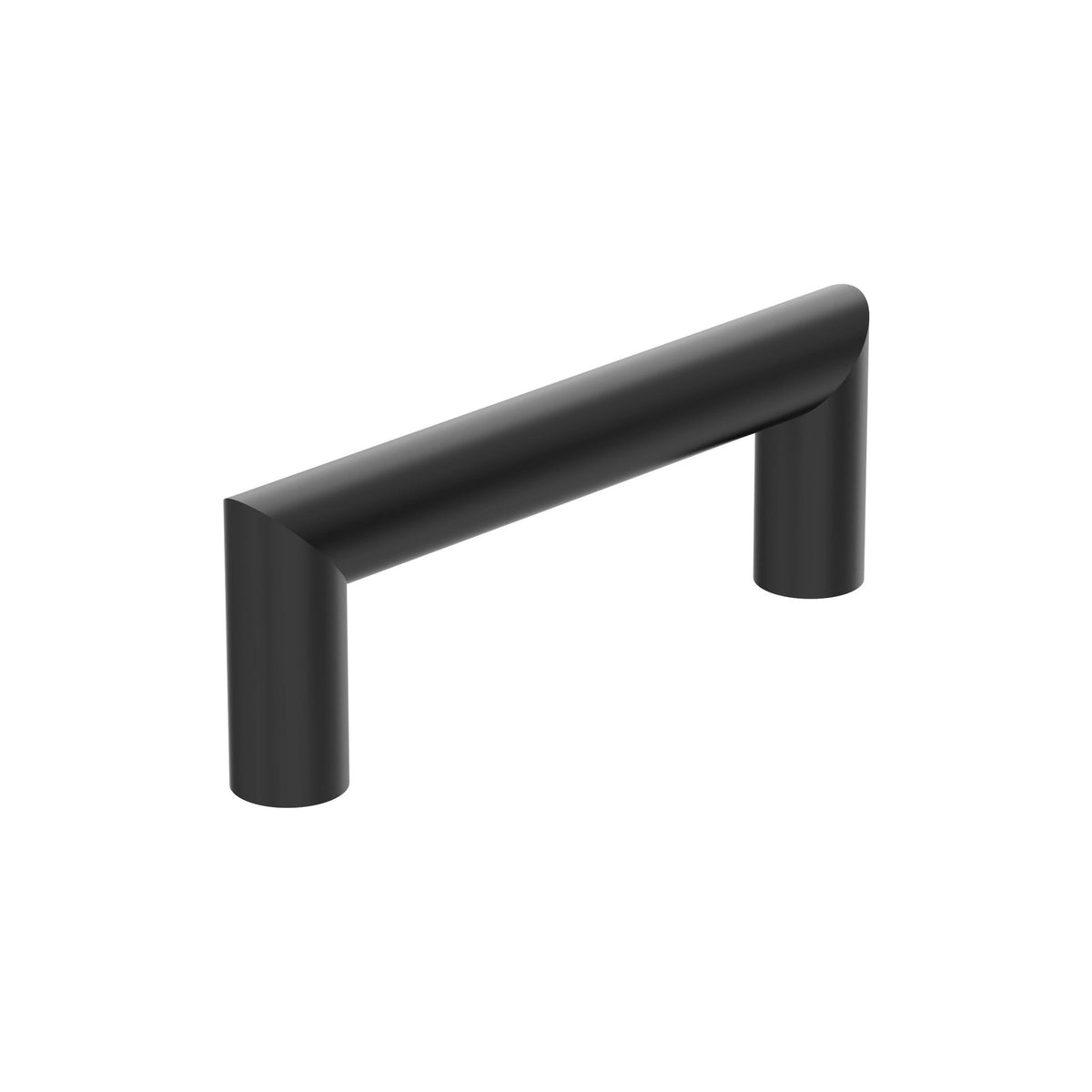 Revolve 3 inch (76mm) CentertoCenter Matte Black Cabinet Pull