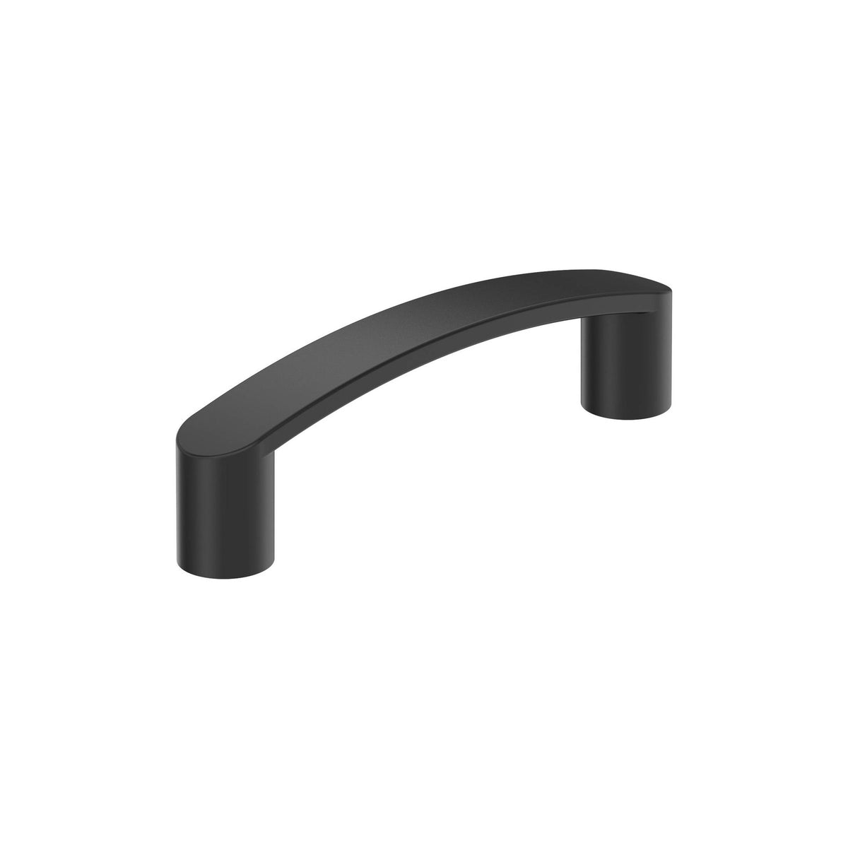Rift 3 inch (76mm) CentertoCenter Matte Black Cabinet Pull