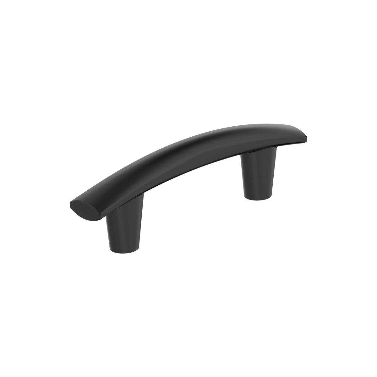 Willow 3 inch (76mm) CentertoCenter Matte Black Cabinet Pull