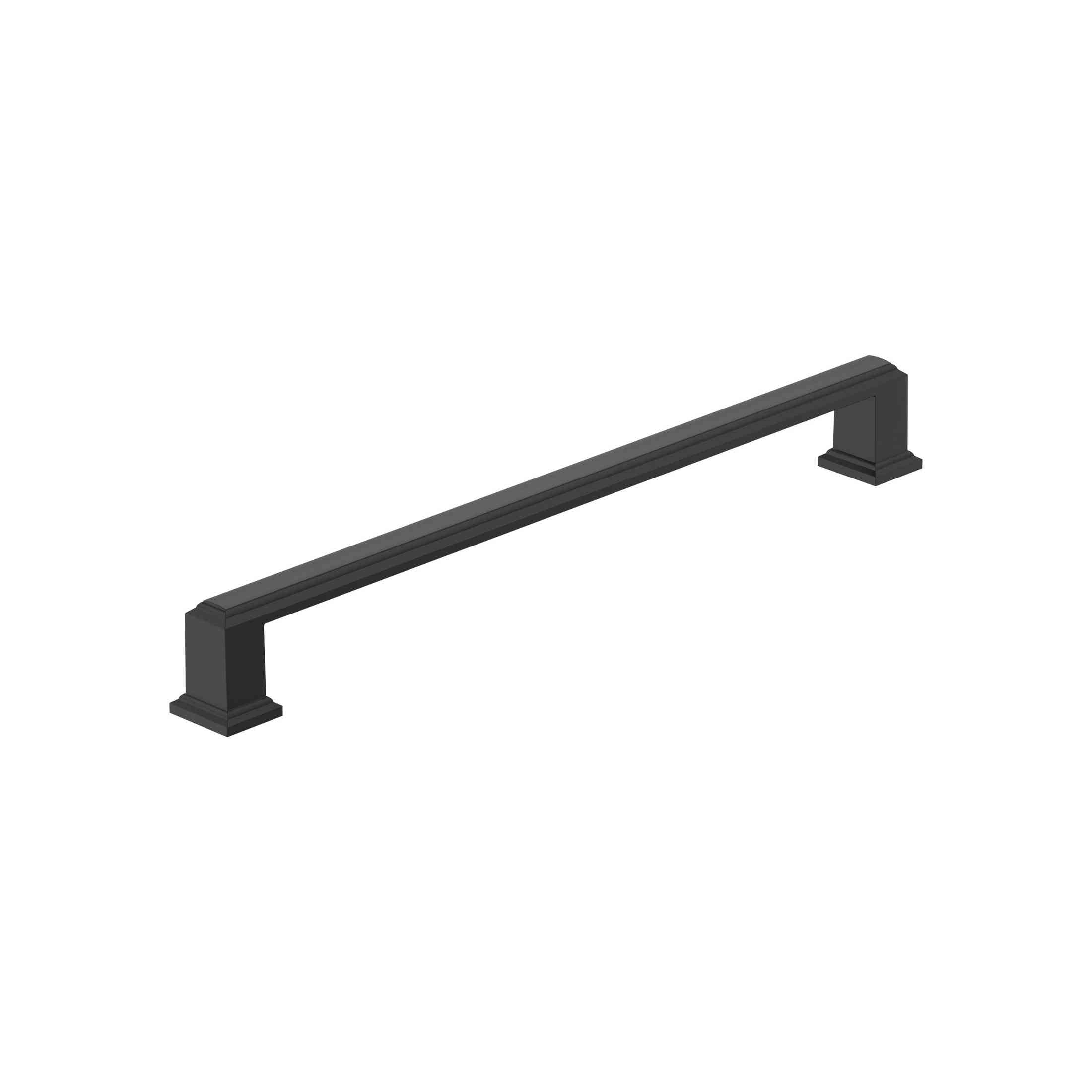 Appoint 813/16 inch (224mm) CentertoCenter Matte Black Cabinet Pull