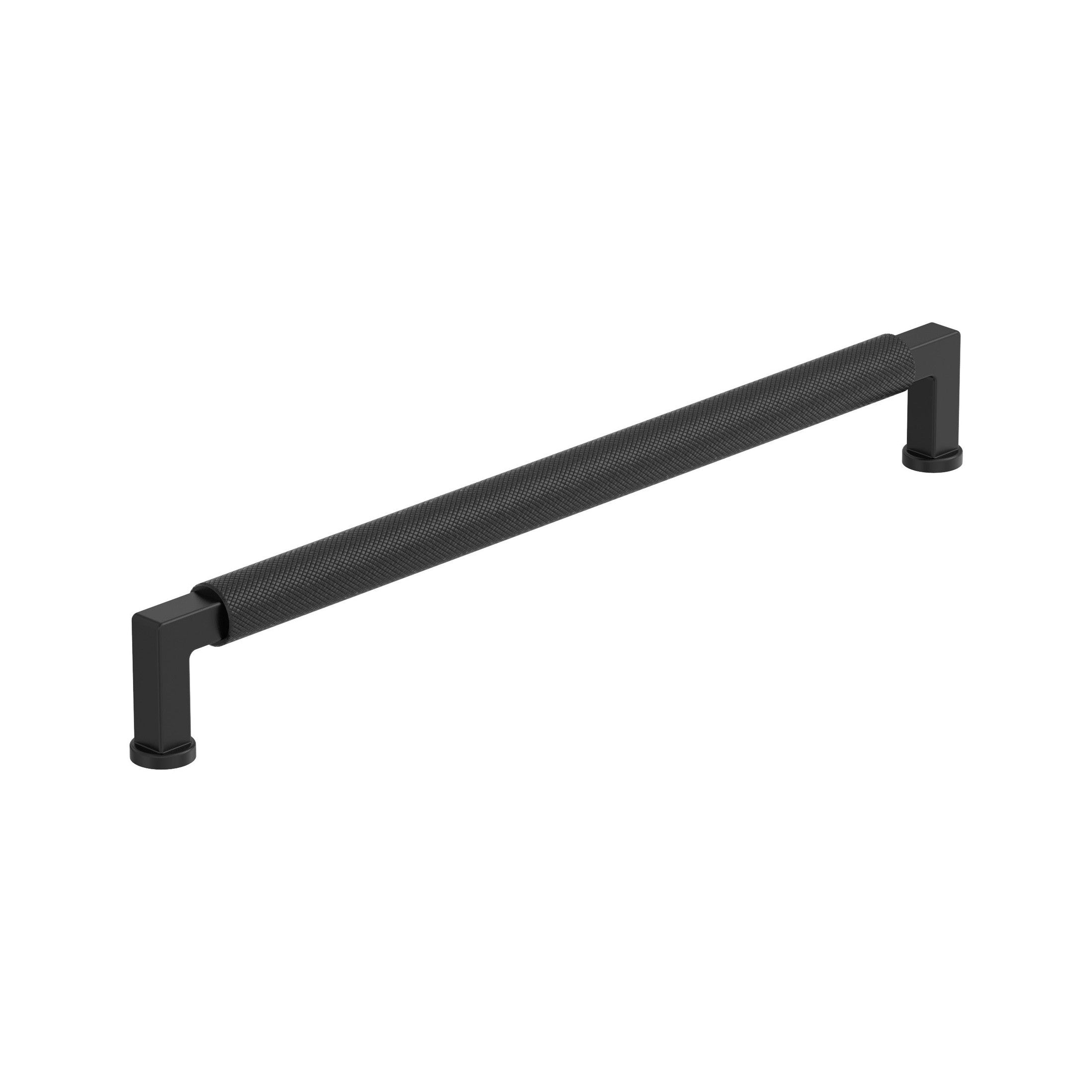 Balata 101/16 inch (256mm) CentertoCenter Matte Black Cabinet Pull