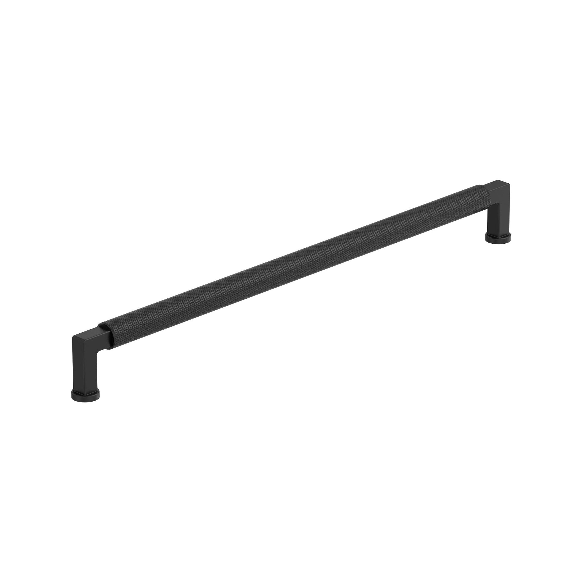 Balata 125/8 inch (320mm) CentertoCenter Matte Black Cabinet Pull