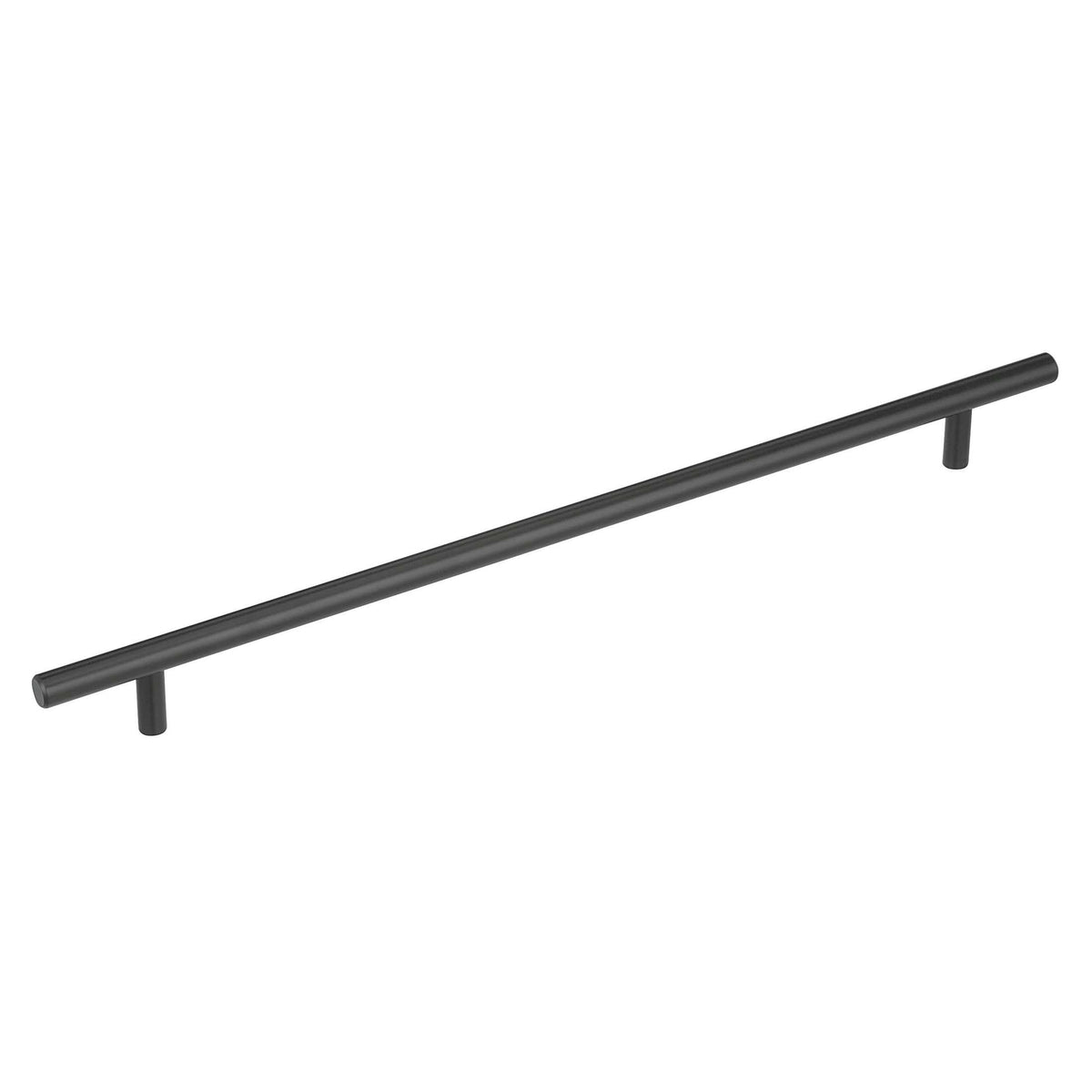 Bar Pulls 125/8 inch (320mm) CentertoCenter Matte Black Cabinet Pull
