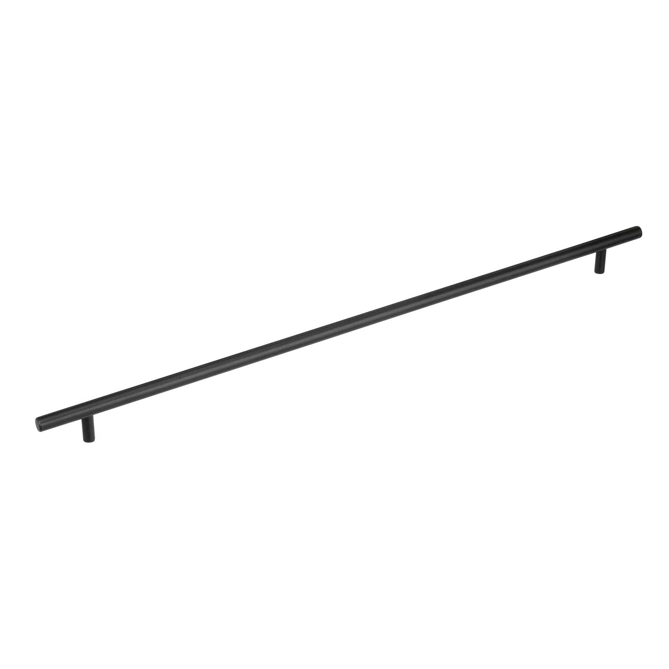 Bar Pulls 187/8 inch (480mm) CentertoCenter Matte Black Cabinet Pull