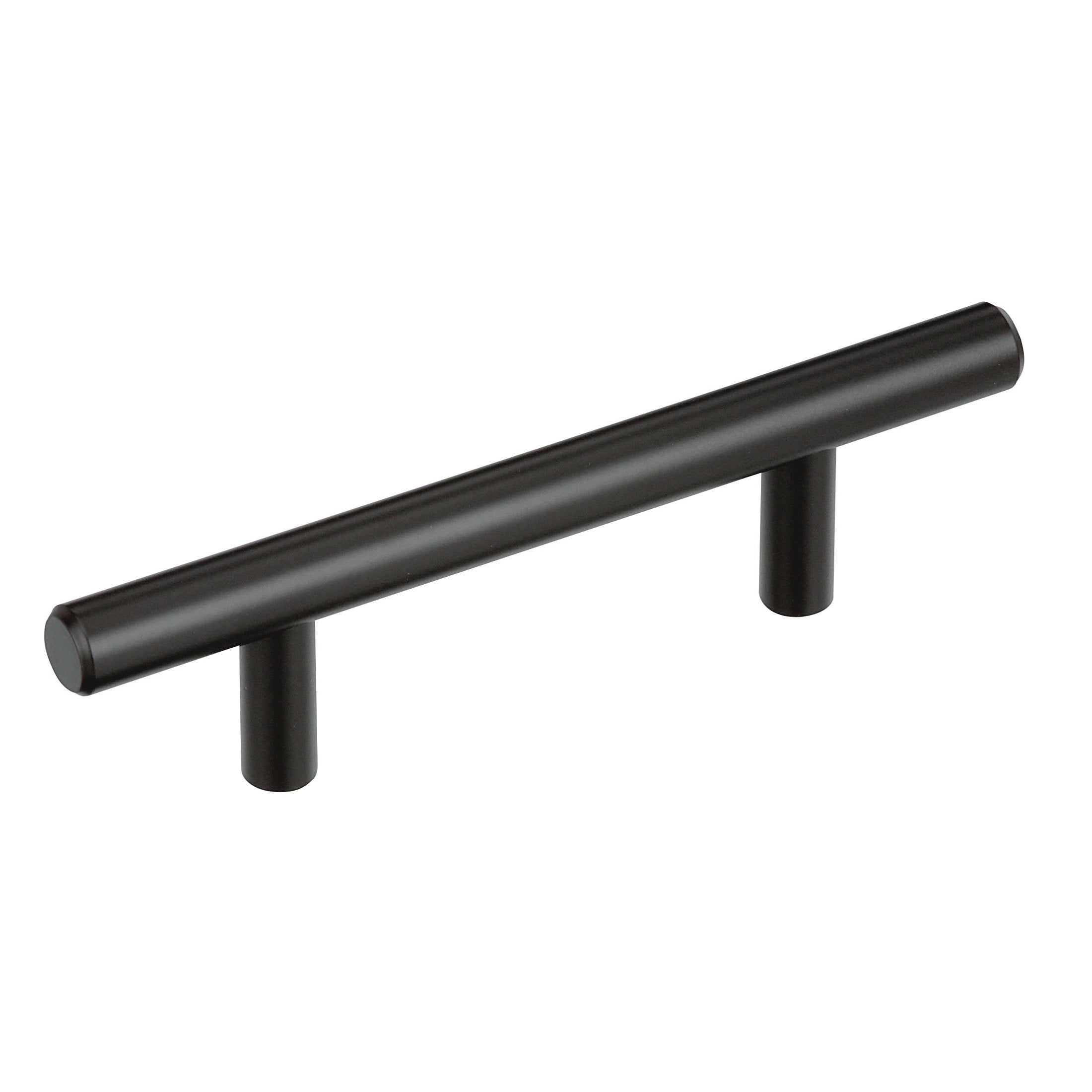 Bar Pulls 3 inch (76mm) CentertoCenter Matte Black Cabinet Pull
