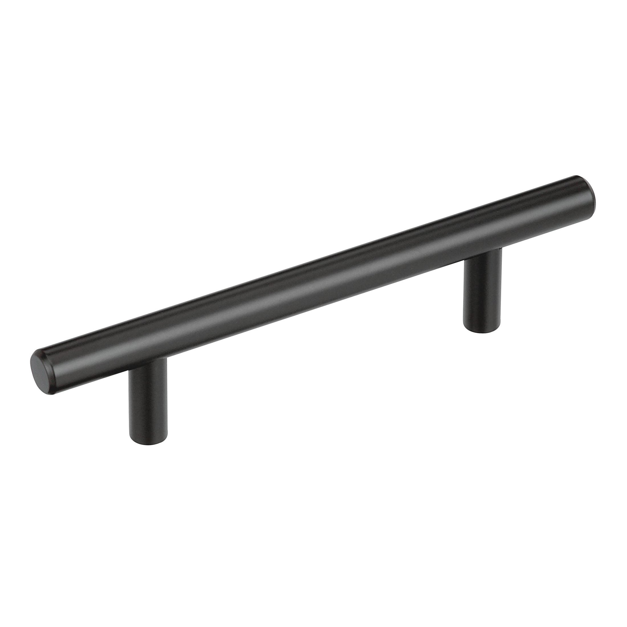 Bar Pulls 33/4 inch (96mm) CentertoCenter Matte Black Cabinet Pull