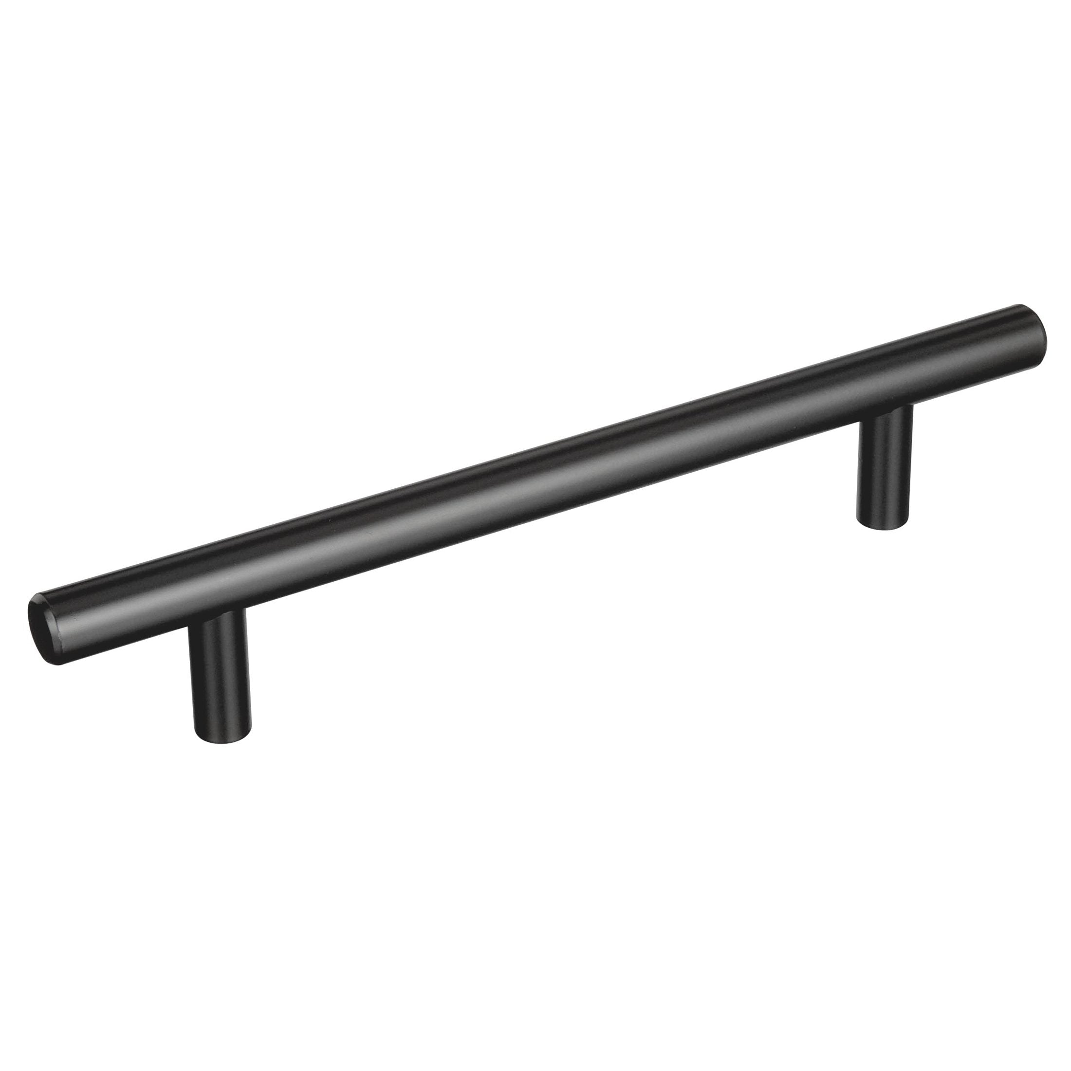Bar Pulls 51/16 inch (128mm) CentertoCenter Matte Black Cabinet Pull