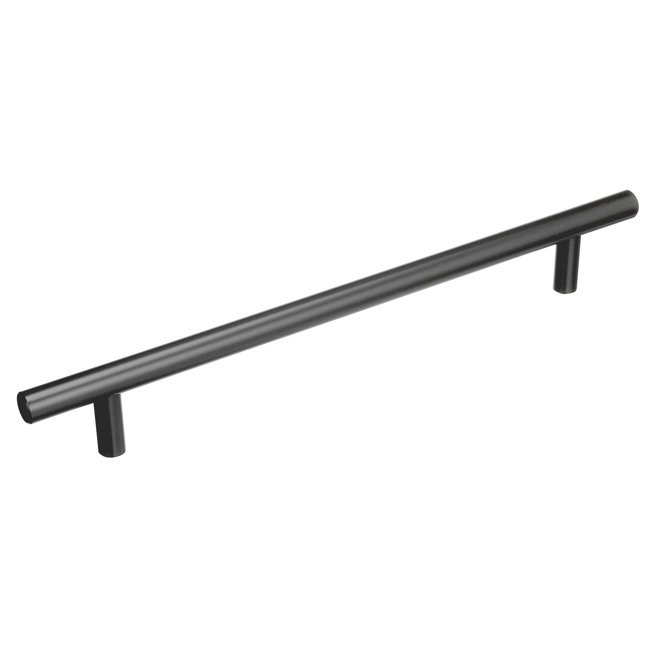 Bar Pulls 79/16 inch (192mm) CentertoCenter Matte Black Cabinet Pull