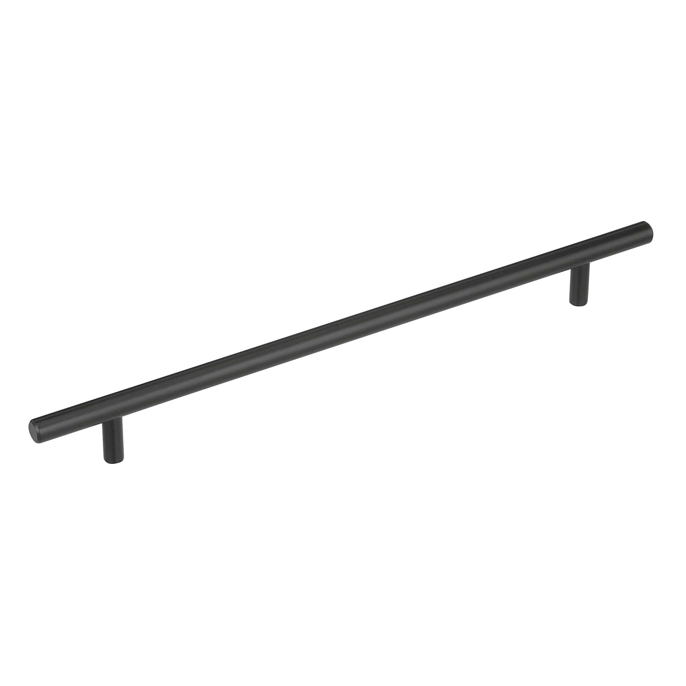 Bar Pulls 101/16 inch (256mm) CentertoCenter Matte Black Cabinet Pull