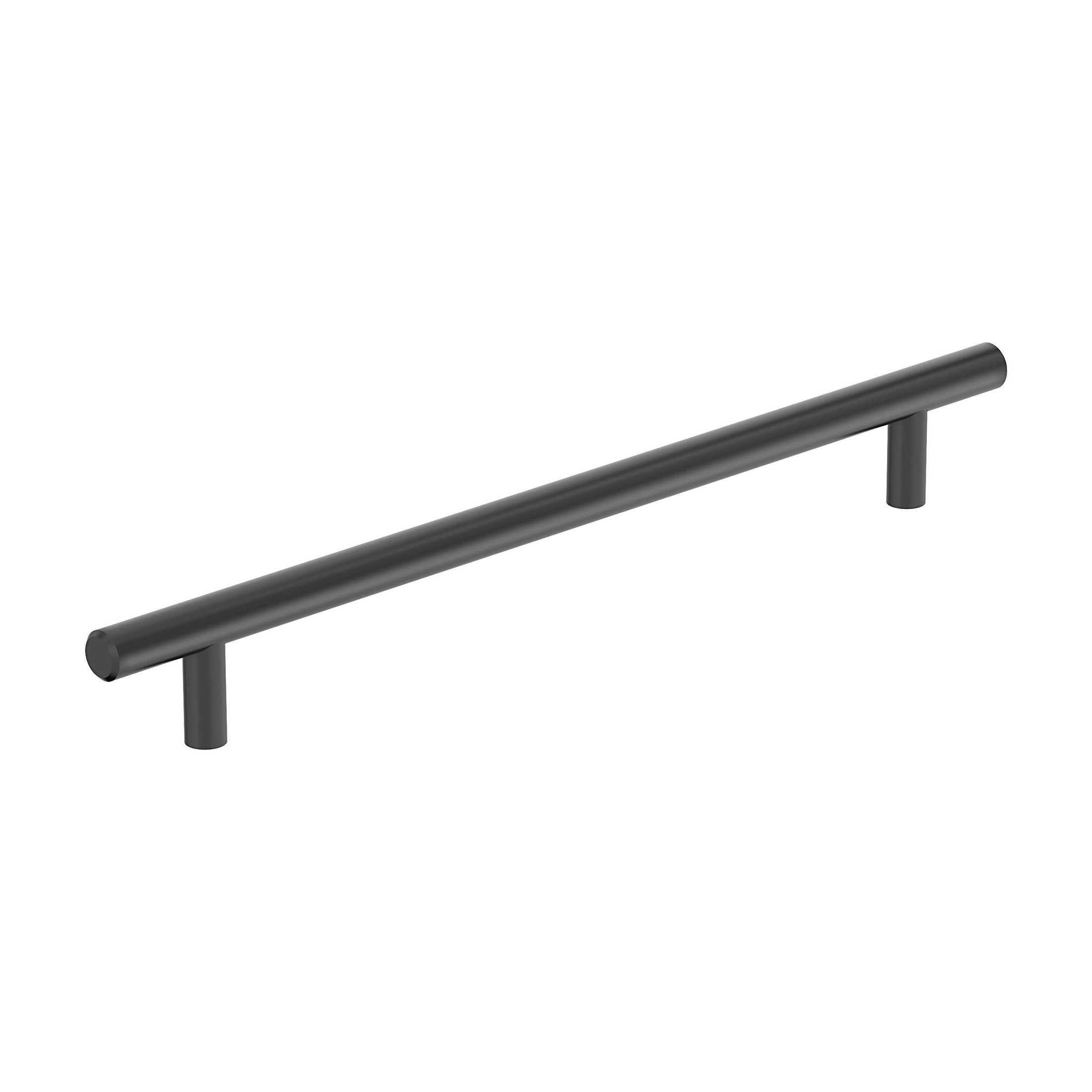 Bar Pulls 813/16 inch (224mm) CentertoCenter Matte Black Cabinet Pull