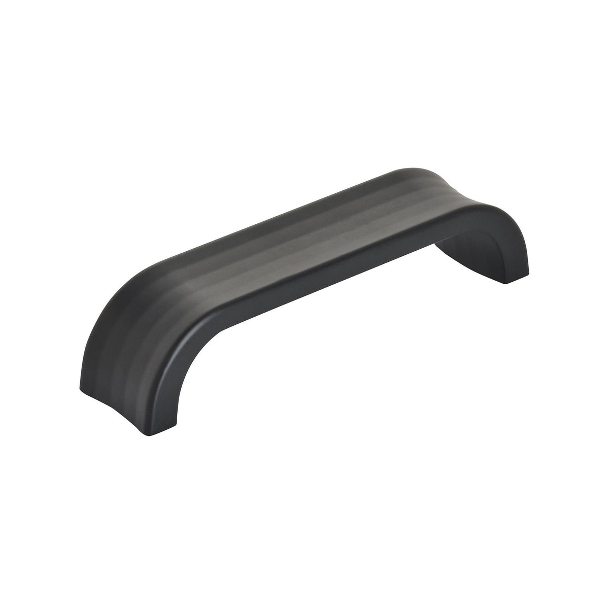 Concentric 33/4 inch (96mm) CentertoCenter Matte Black Cabinet Pull