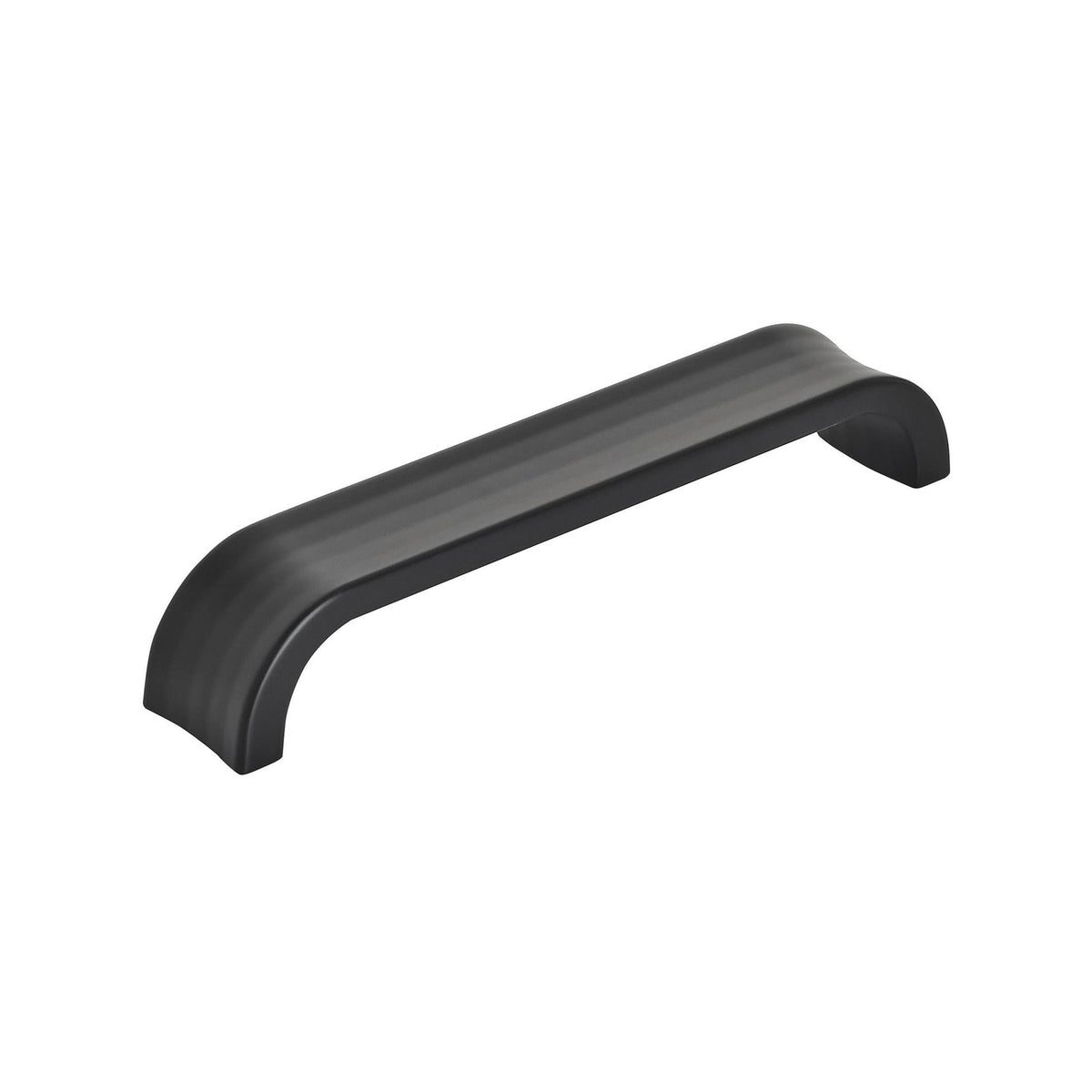 Concentric 51/16 inch (128mm) CentertoCenter Matte Black Cabinet Pull
